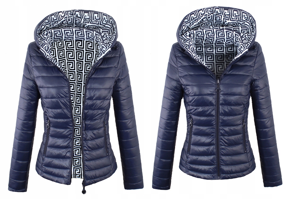 WIOSENNA_Pikowana Dwustronna Przejściówka - M Rozmiar M