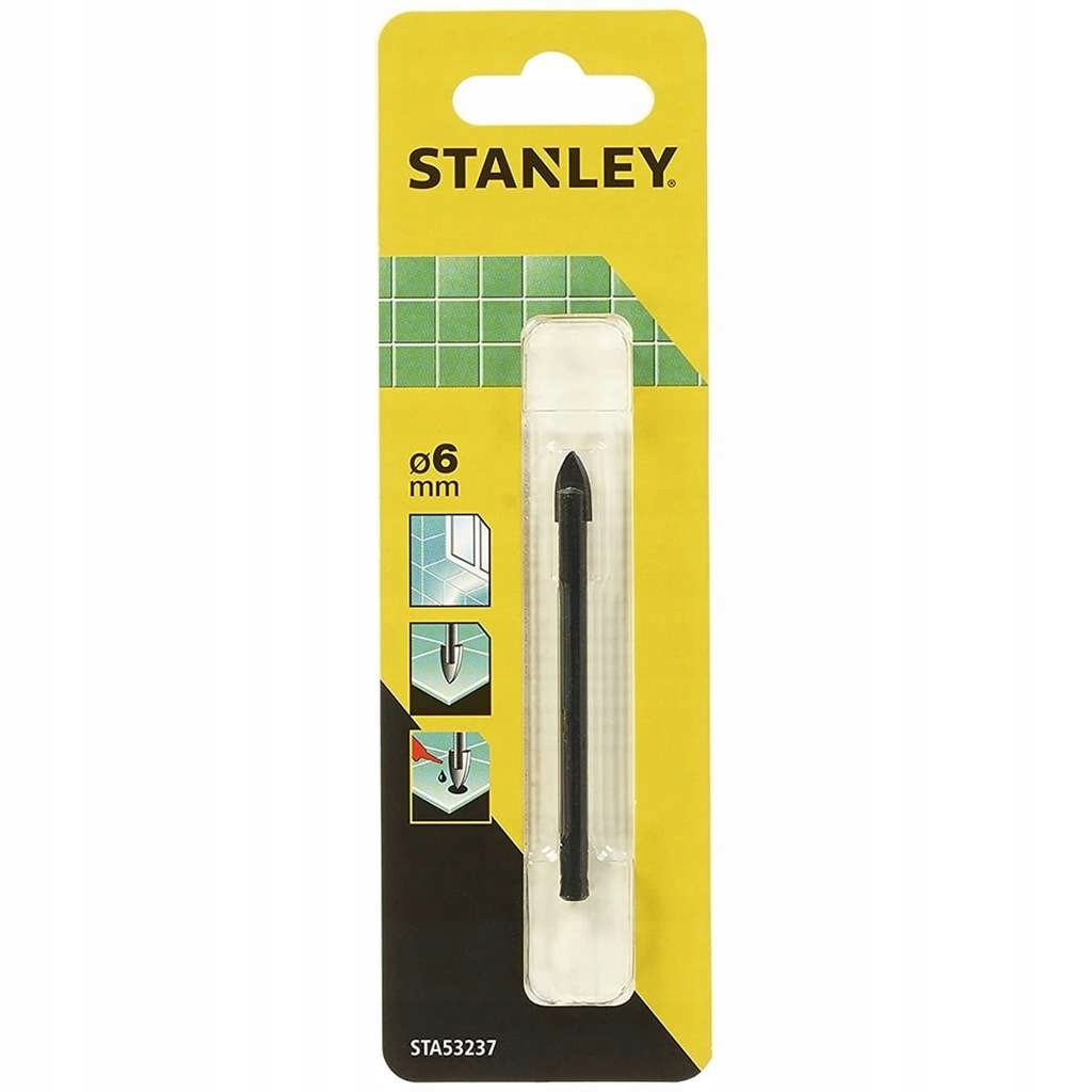

Wiertło do szkła i płytek ceramicznych 6mm Stanley