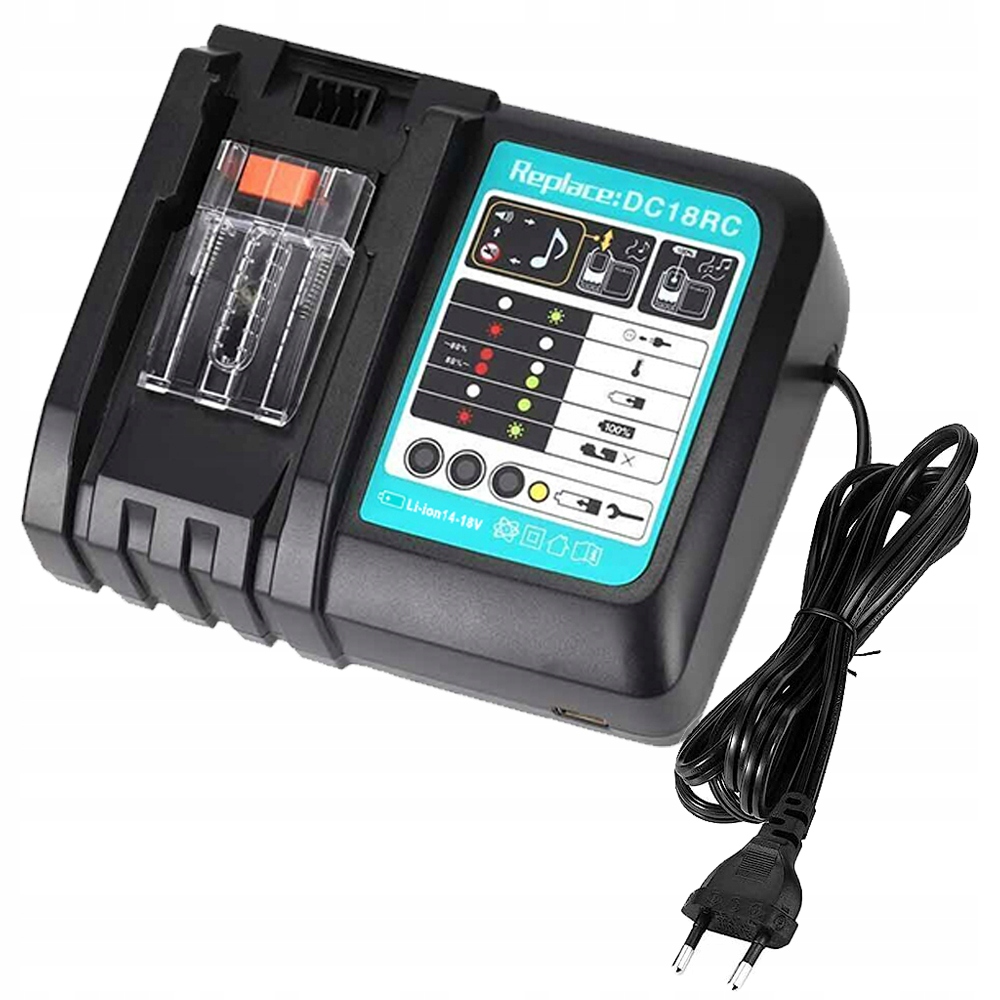 Rychlonabíječka Pro Makita DC18RC Li-ion 14.4V 18V BL1815 BL1830 BL1415