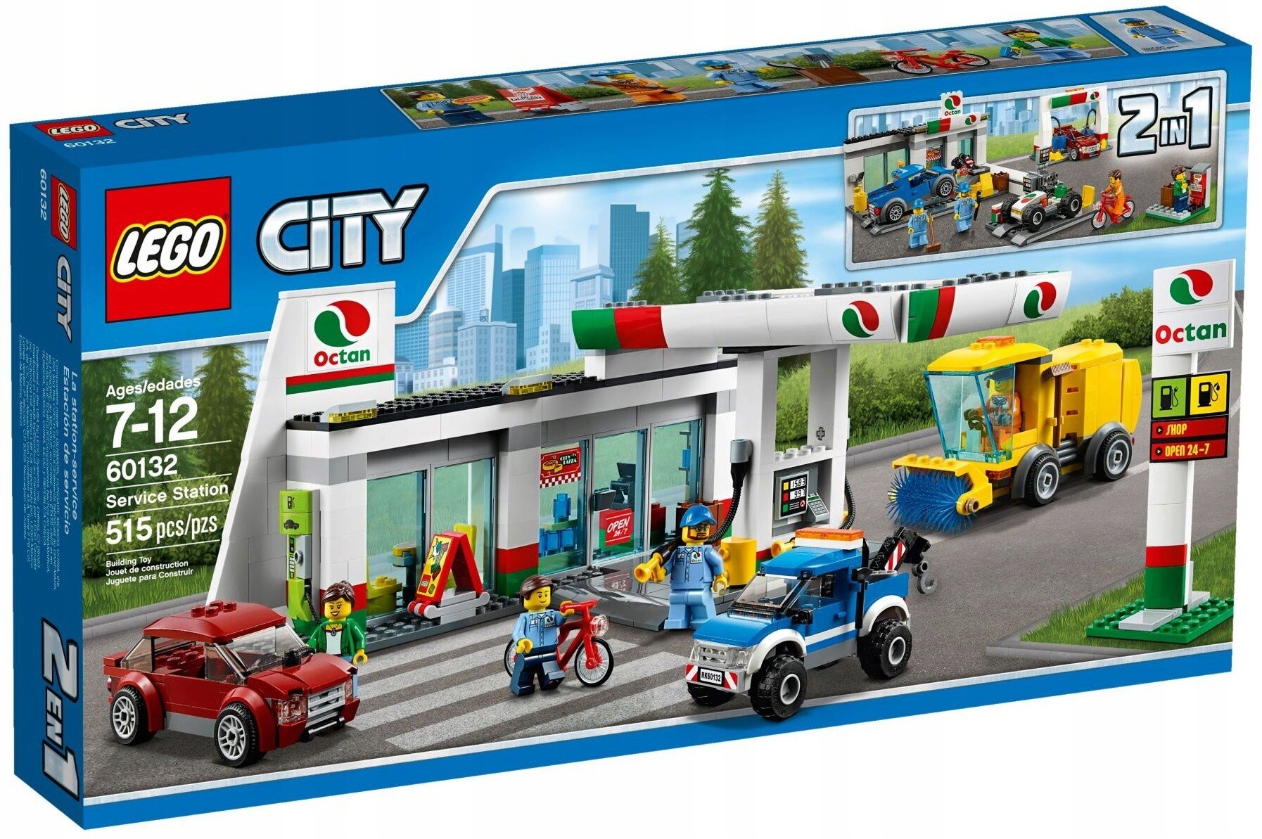 Lego City 60132 Palivová stanice Nové