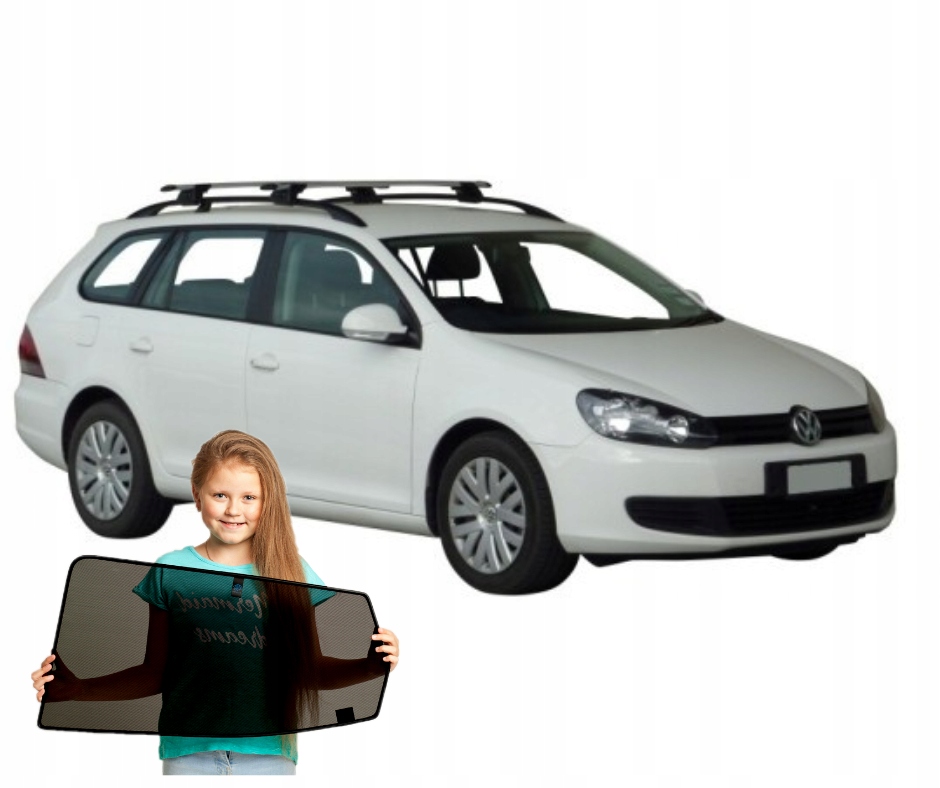 Záclony Rolety Kryty určené na magnety pre Volkswagen Golf 6 Kombi