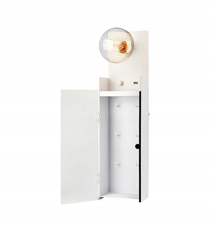 Combo Nástěnná nabíječka USB/věšák Markslojd