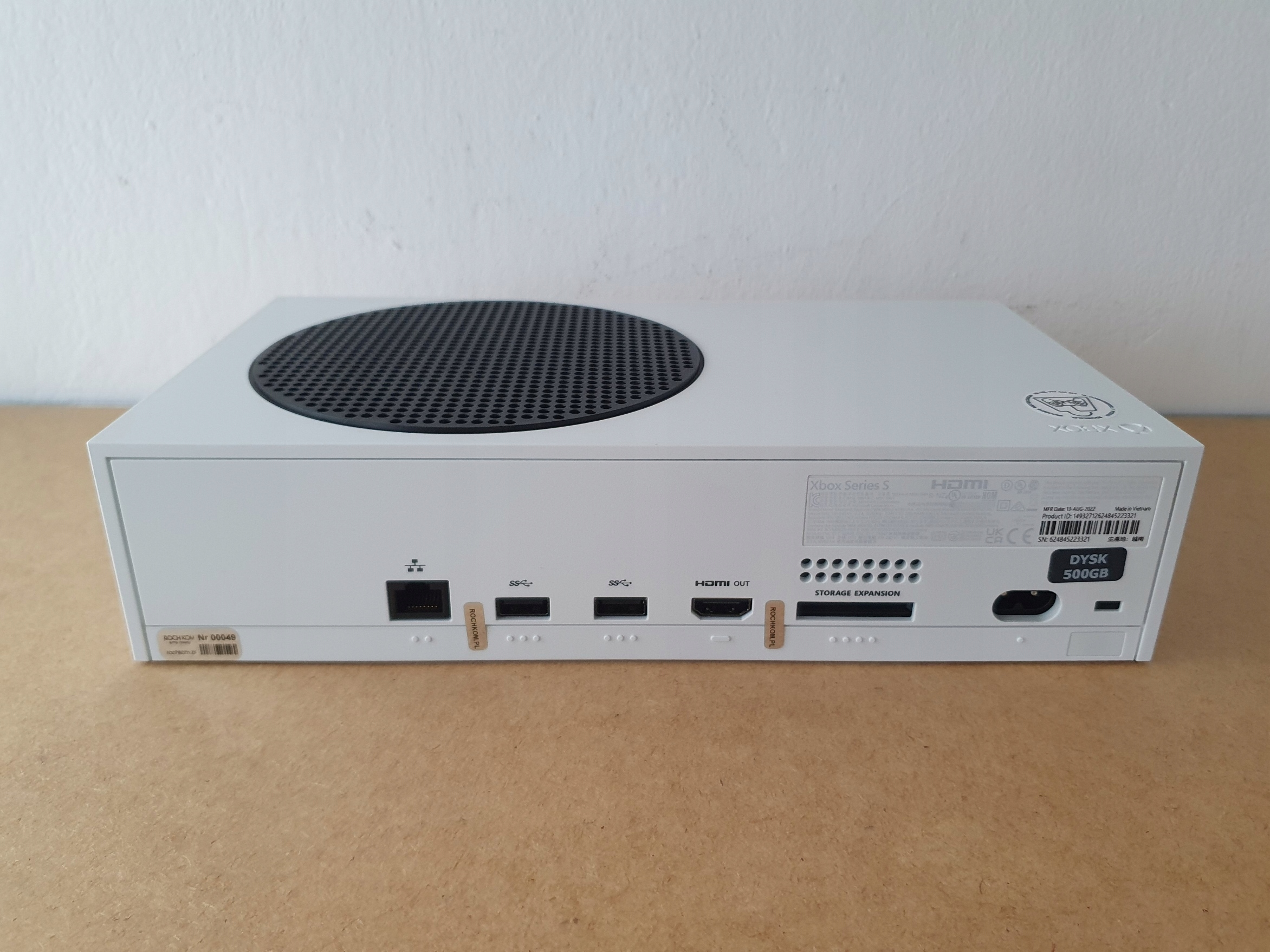 NAJMNIEJSZA KONSOLA XBOX SERIES S 512GB + 2x KONTROLER + 5xGRA | ZESTAW Rodzaj Xbox Series S