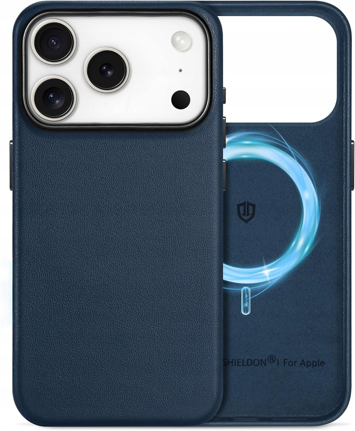 Pouzdro Shieldon Slim pro iPhone 17 Pro 6,3" Zadní Kryt s Pravou Kůží pouzdro