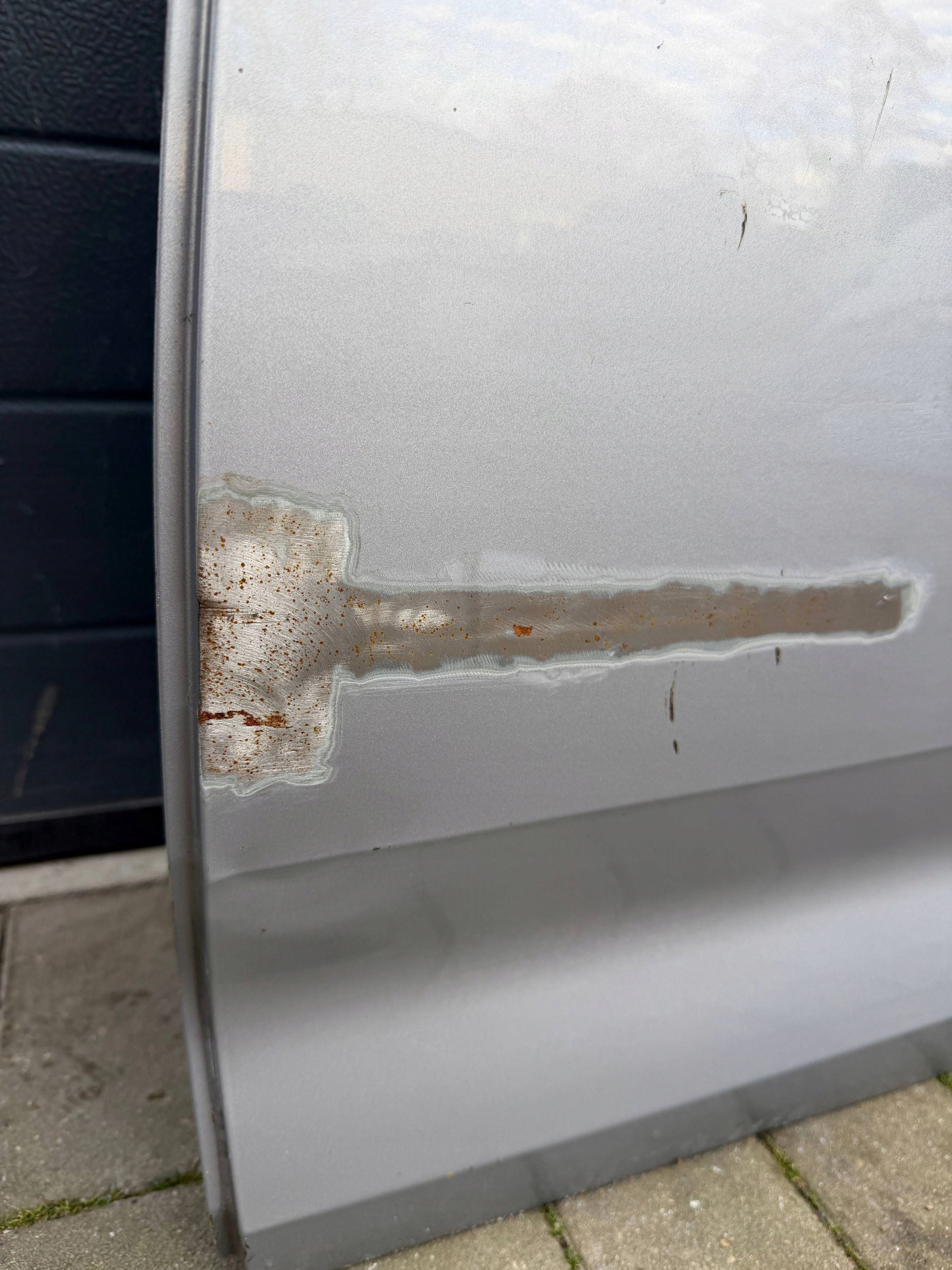 Audi A4 S4 B9 16- kombi door rear part left rear.