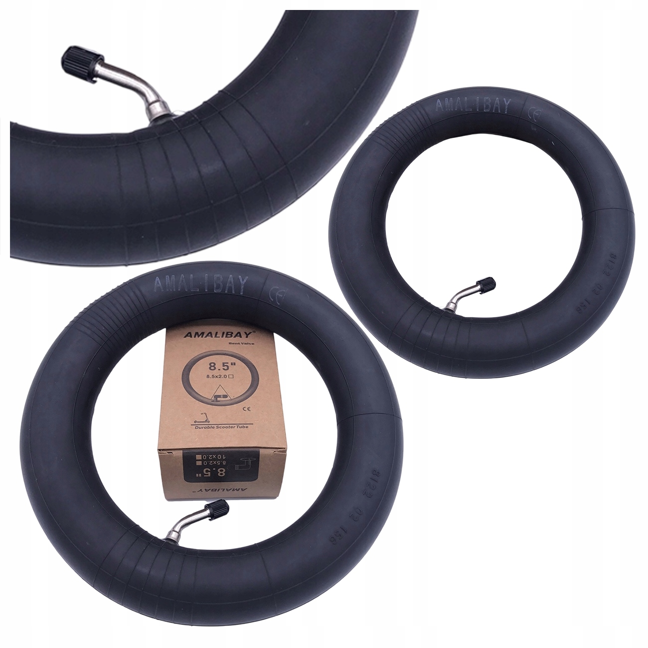 Amalibay Gruba Dętka Tylna Do Hulajnoga Xiaomi M365, 1S, Pro, Pro 2, E, 3