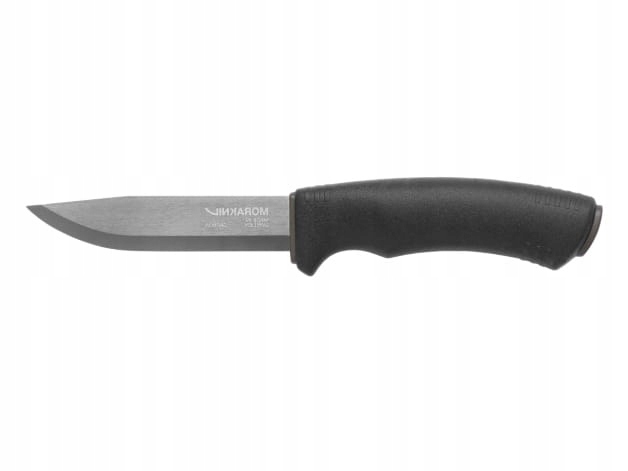 Nóż Morakniv Bushcraft czarny bez ząbków survivalowy