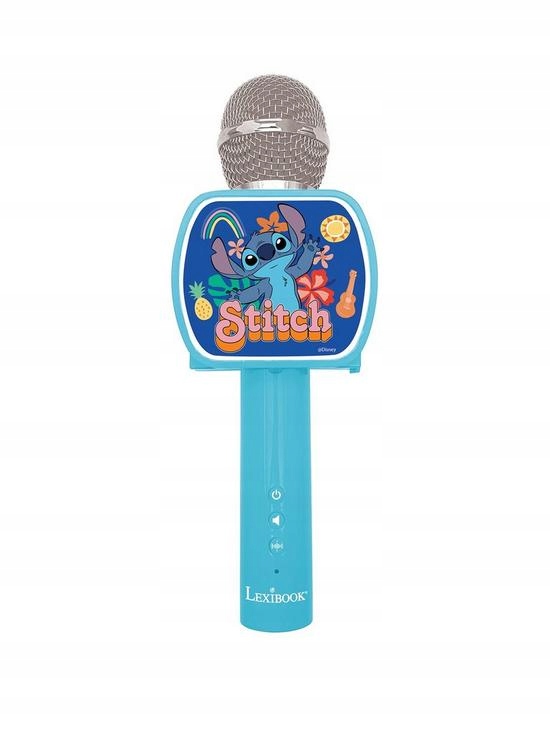 Lexibook Lilo & Stitch Mikrofon karaoke z głośnikiem, bluetooth MIC240D