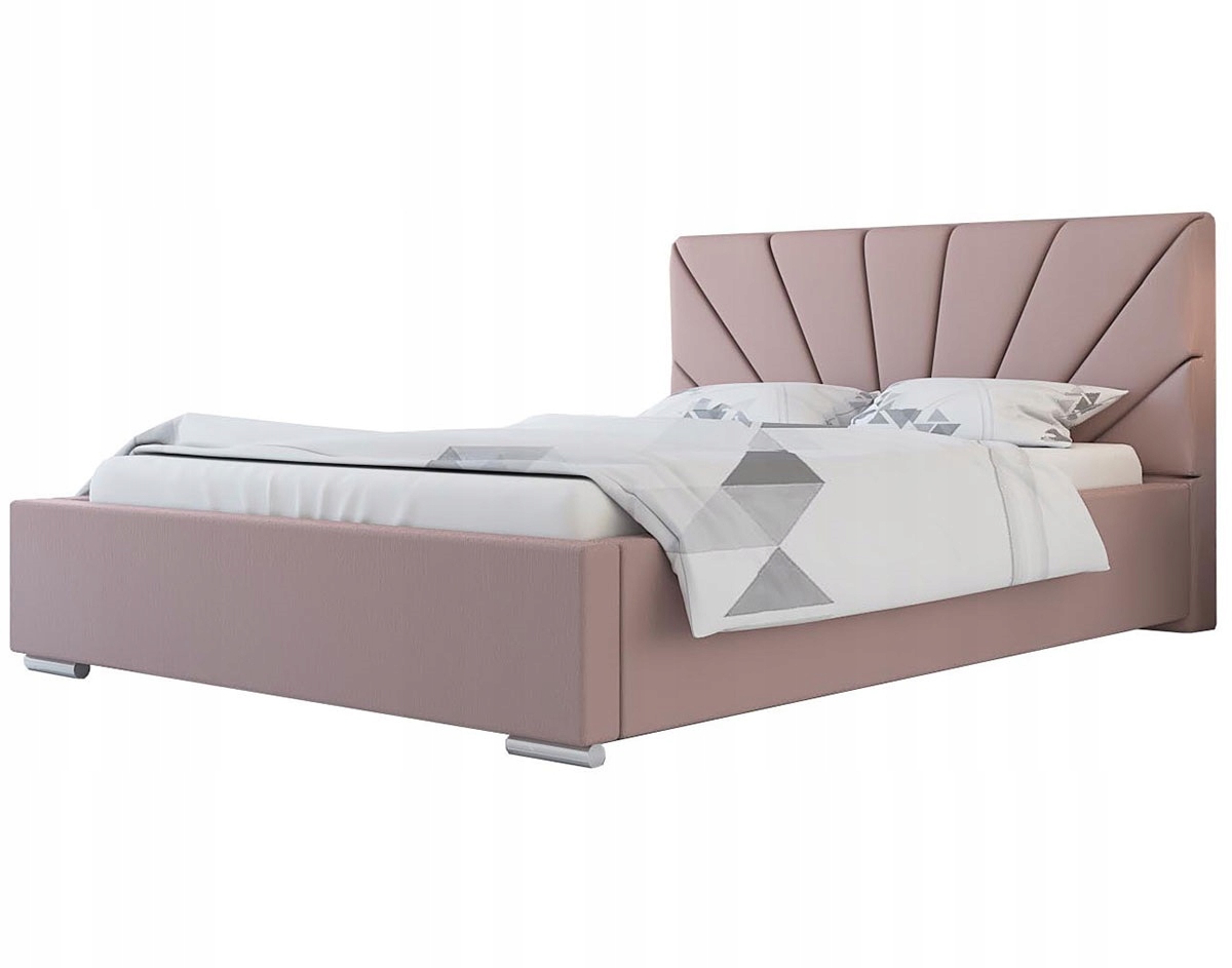 

Łóżko tapicerowane Denver 140x200 +pojemnik+stelaż