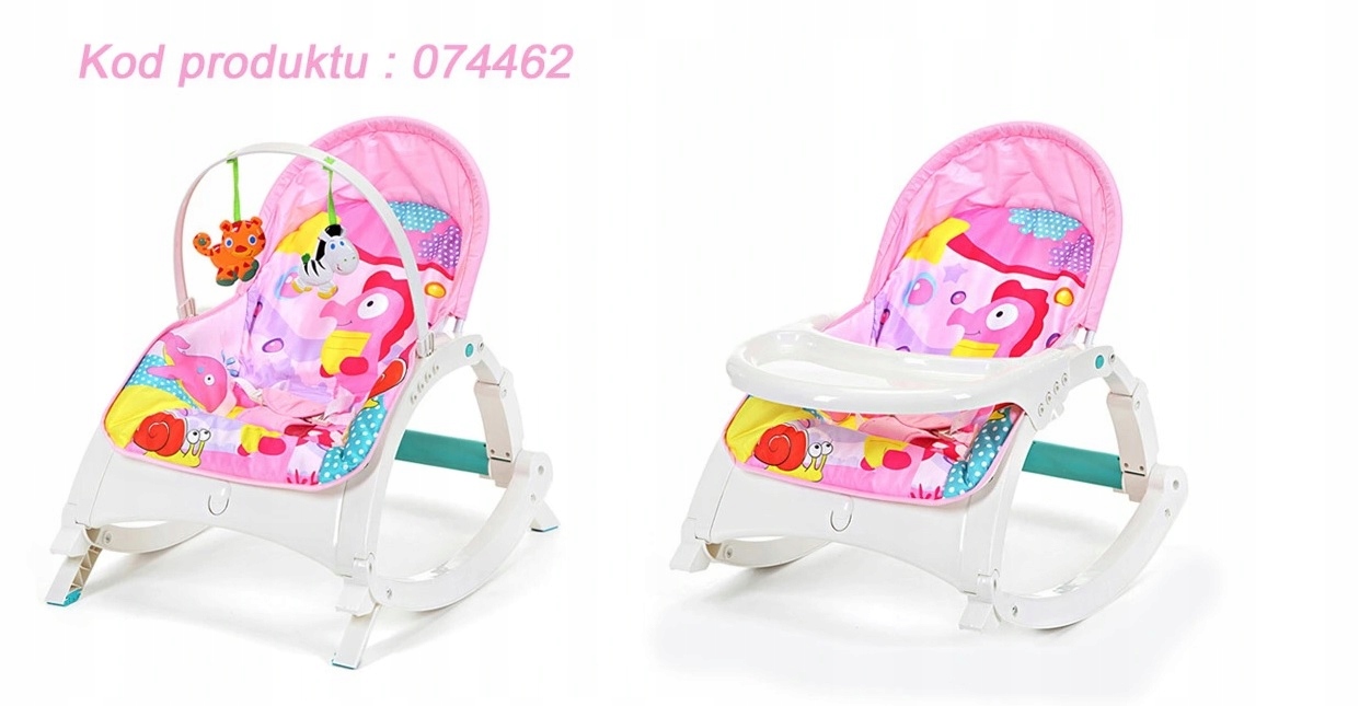 LEŻACZEK BUJACZEK 3w1 WIBRACJE od 0-18kg KOLORY Rodzaj Huśtawka