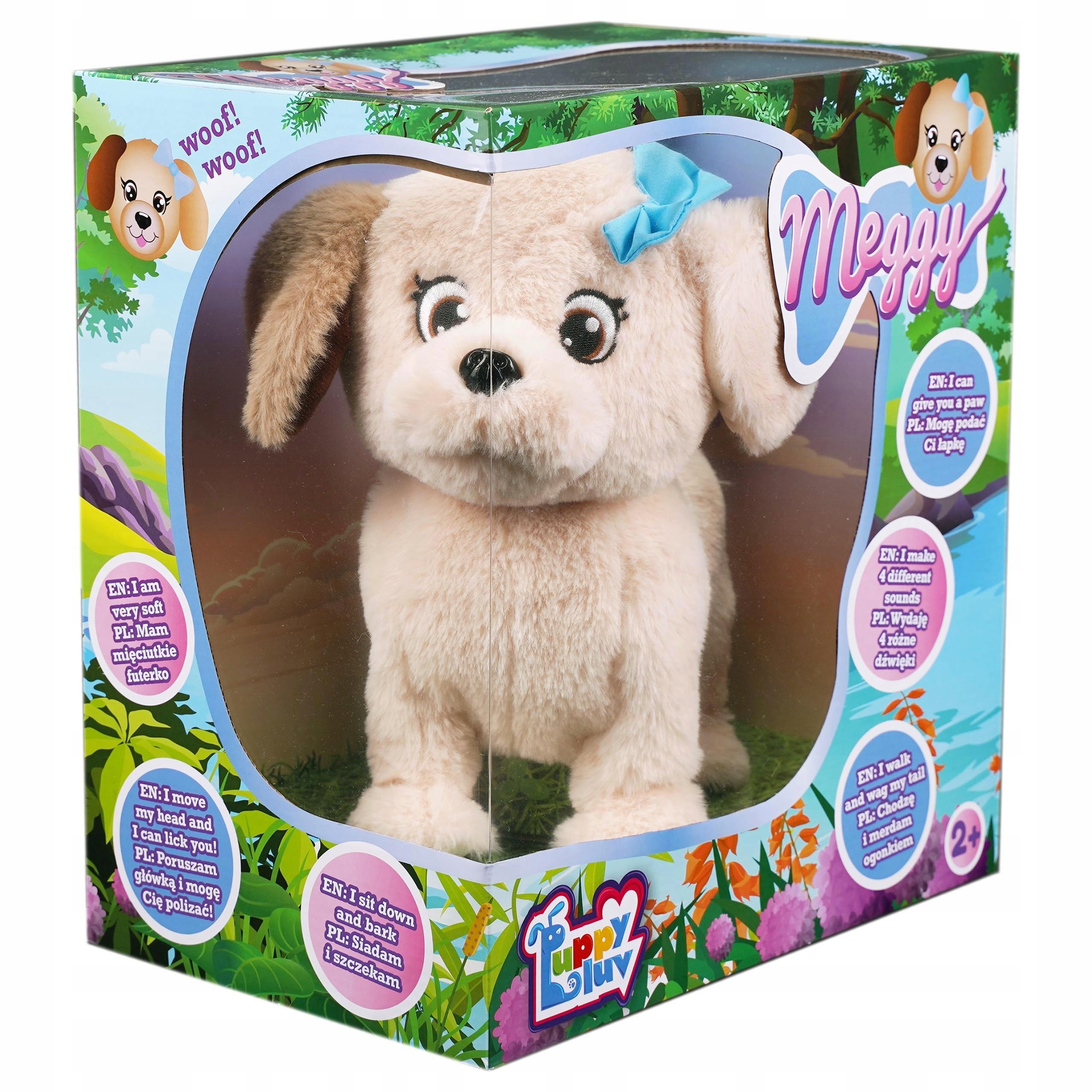 Tm Toys Interaktywny pies Meggy piesek Labrador Beżowy Dzień Dziecka