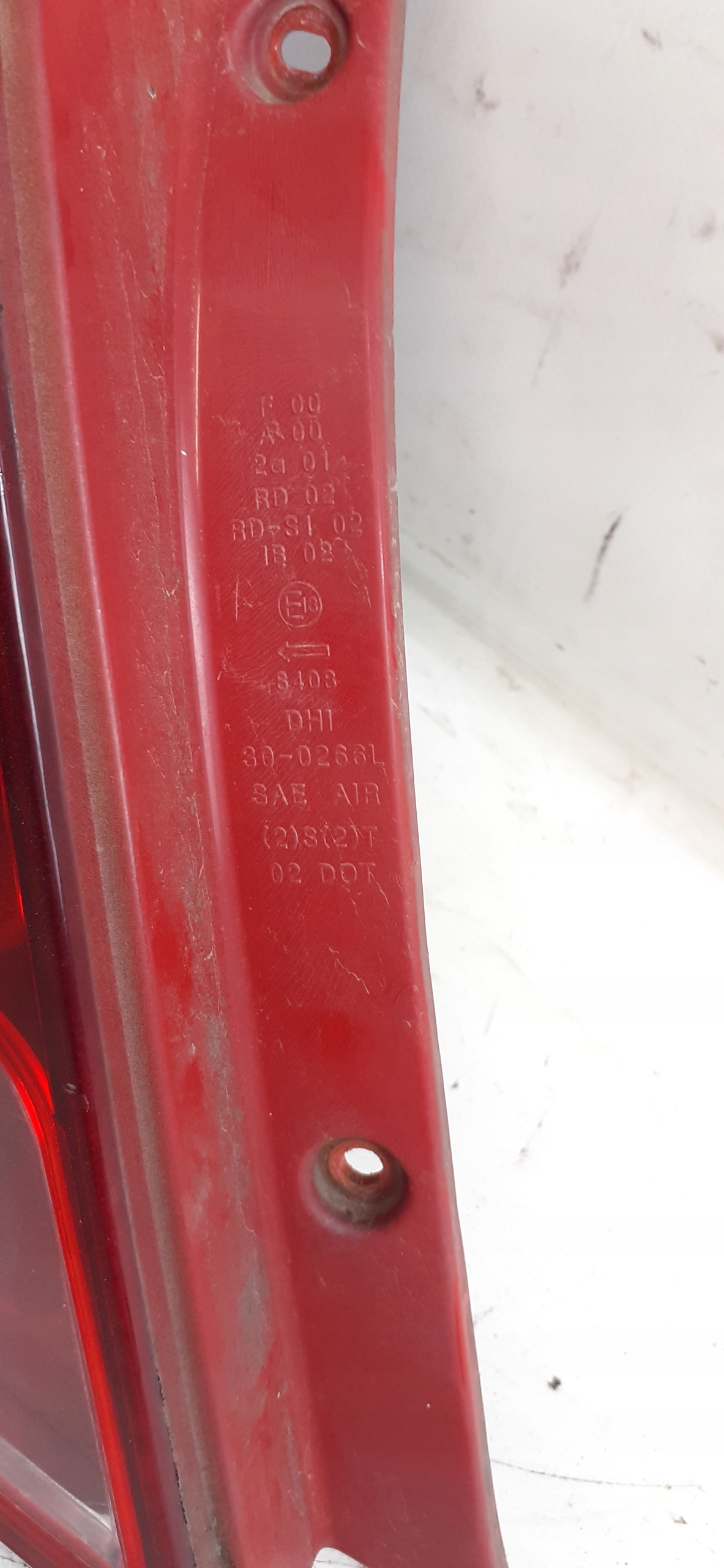 DAEWOO KALOS light left rear part