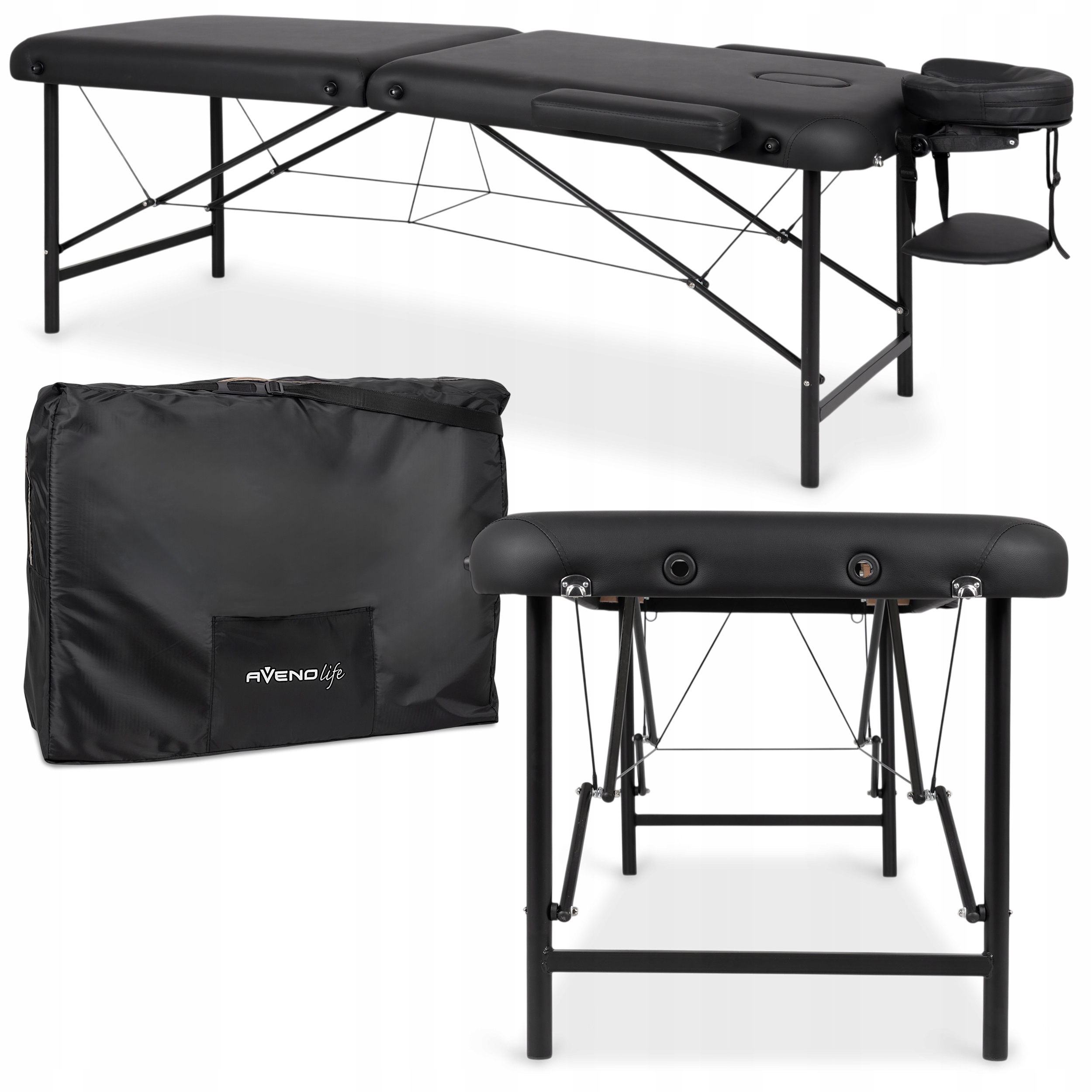 Łóżko Stół Do Masażu Rehabilitacji Składany Rico 60 CM Stała Wysokość