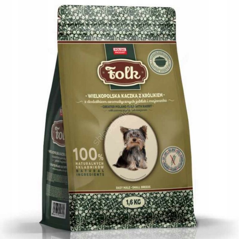 Levně Folk krmivo pro psy Adult mini Wielkopolska 1,6