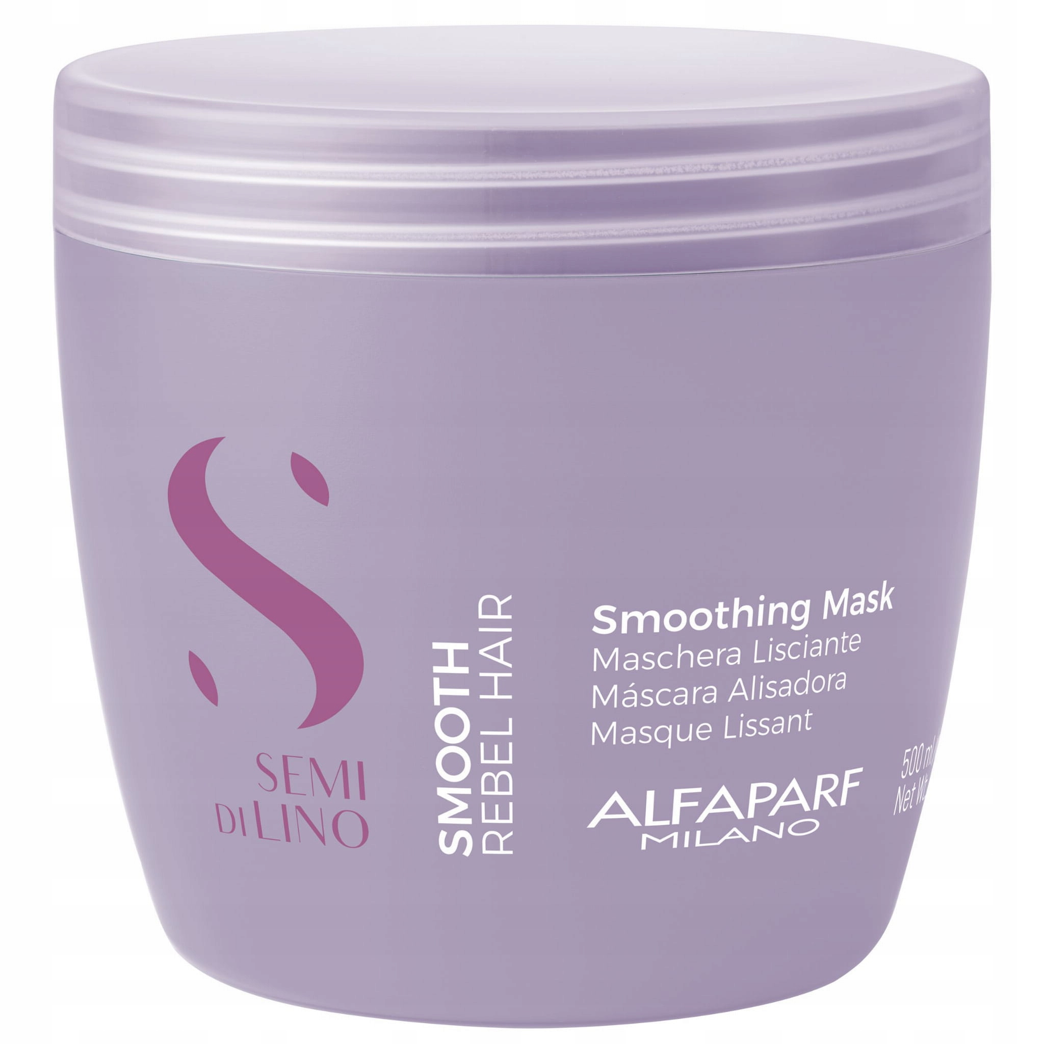 Alfaparf SdL Smooth Smoothing vyhlazující maska pro nepoddajné vlasy 500 ml