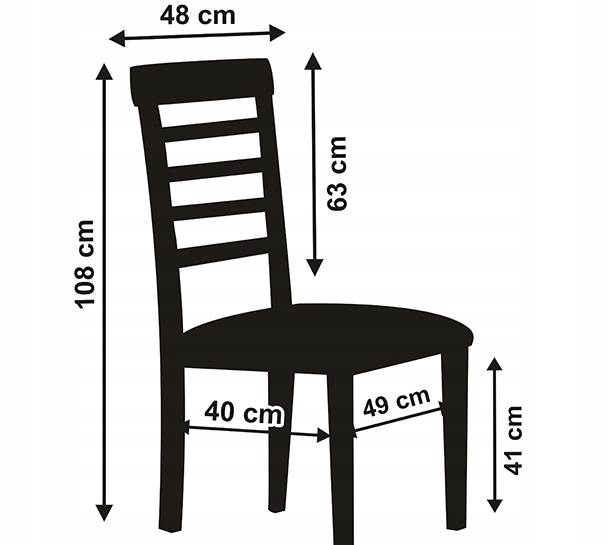 Pokrowiec na krzesło Komunijne z białej satyny IHS Marka Party Deco