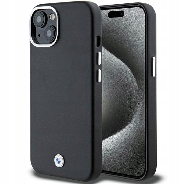 Bmw BMHMP15S23PUFWK iPhone 15 14 13 6.1"czarny/black Signature Wra