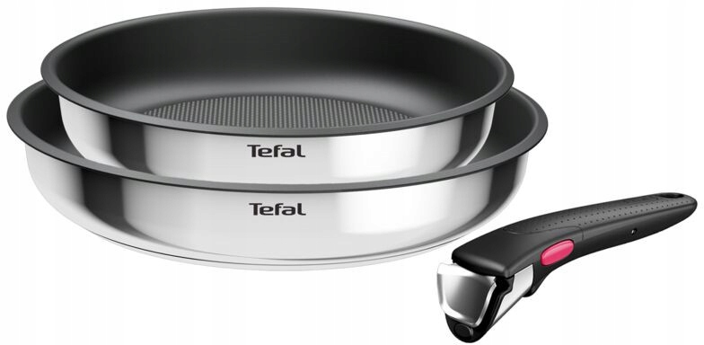 Zestaw patelni TEFAL Ingenio Cook Eat 3 elementy L8813S75 indukcja