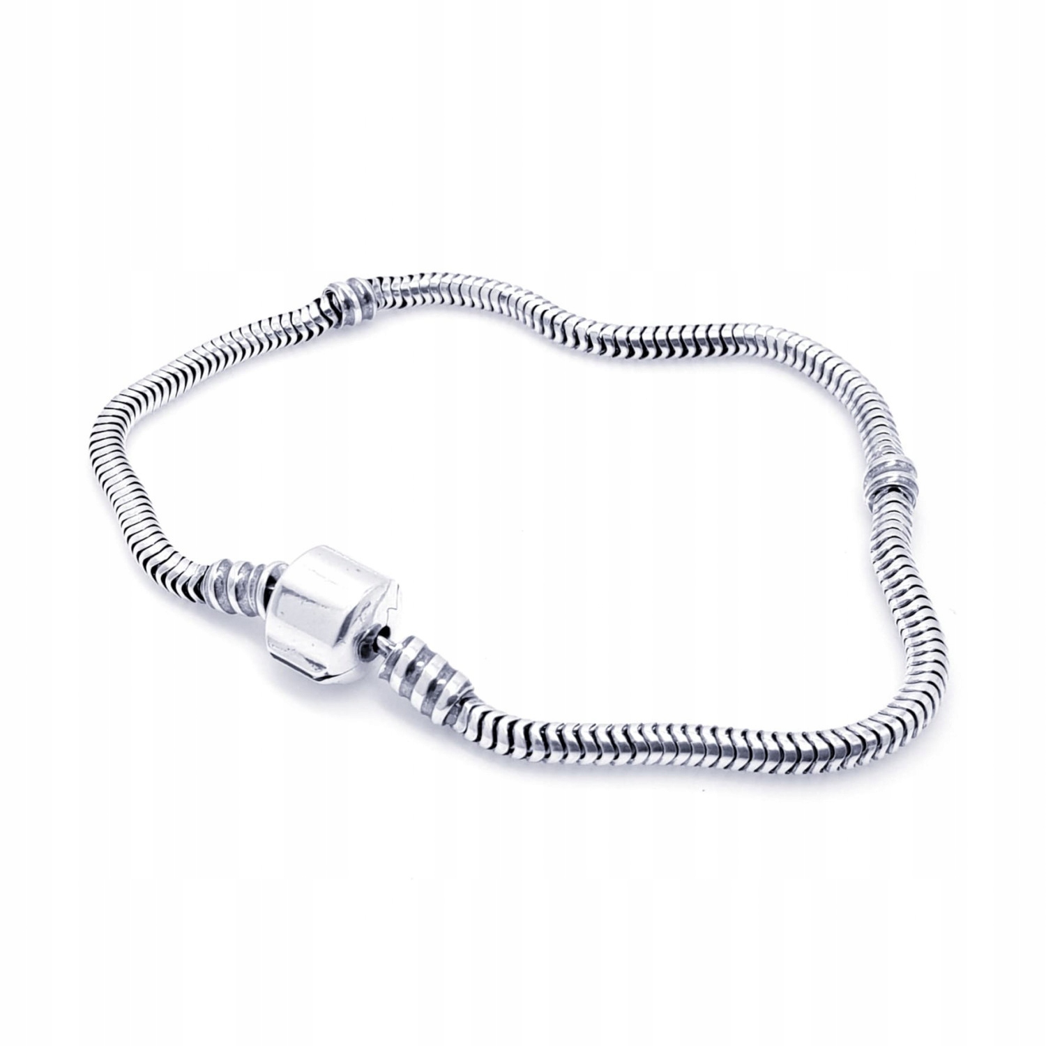 Dámský stříbrný náramek Harf 18 cm