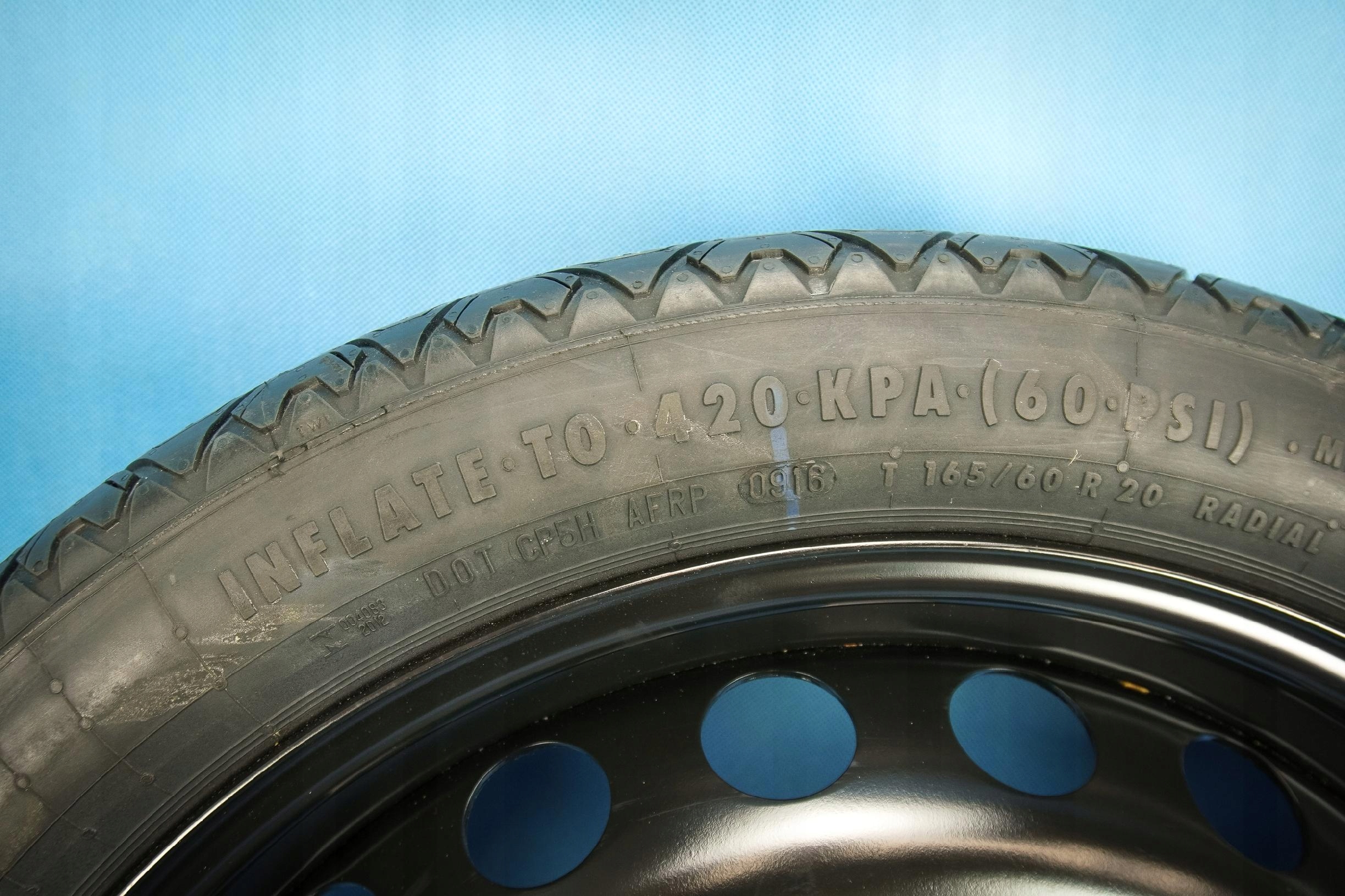 wheel spare spare tyre Audi A8 S8 4H 4H0601027D