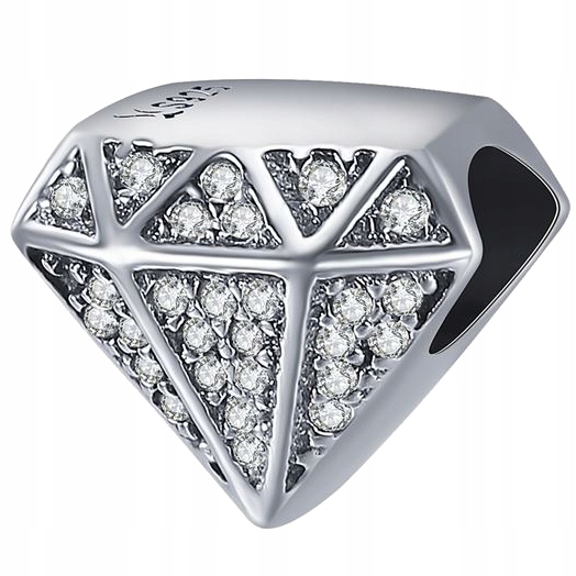 

Charms Diament do Pandora srebro 925 koralik S925
