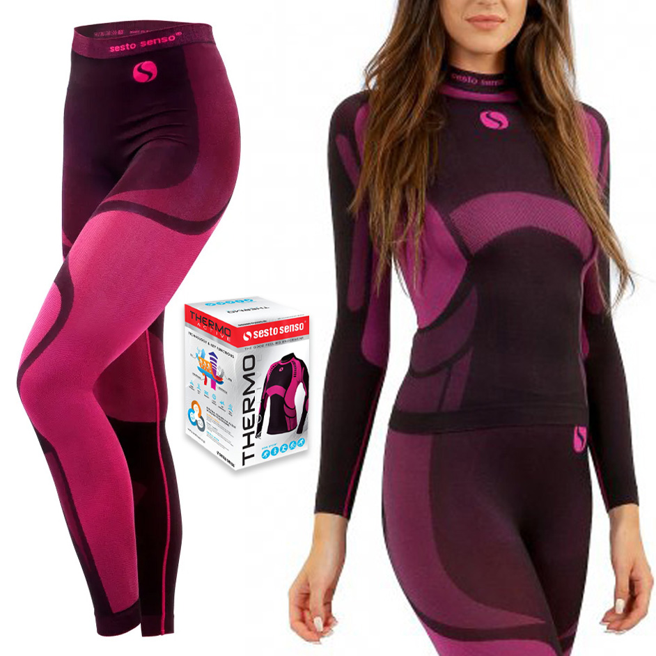 Dámský termoaktivní komplet Sesto Senso sportovní Termoaktivní Spodní Prádlo XL