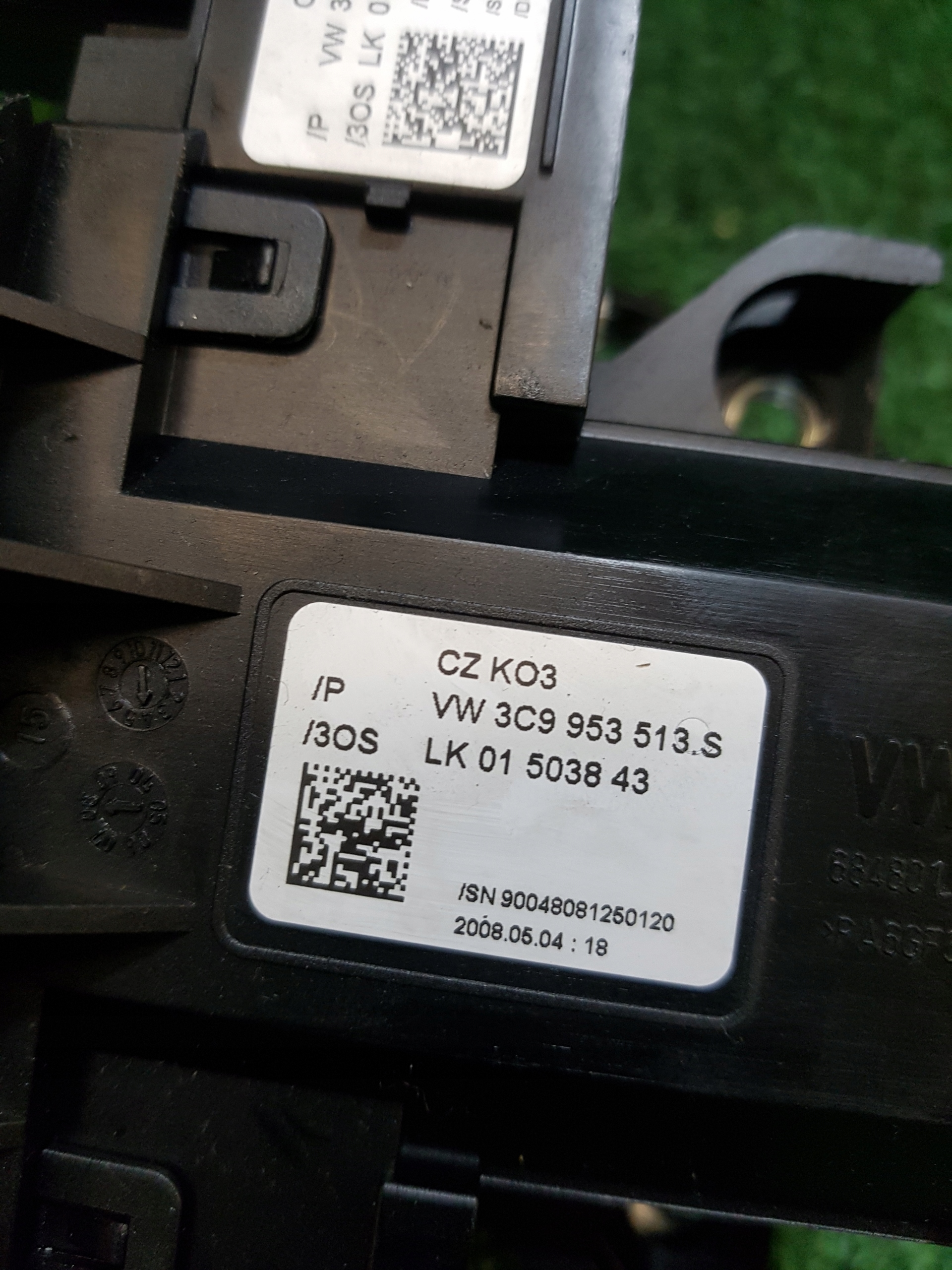 DEVIO LUCI TERGICRISTALLO TERGI VOLKSWAGEN PASSAT B6 3C9953507BA