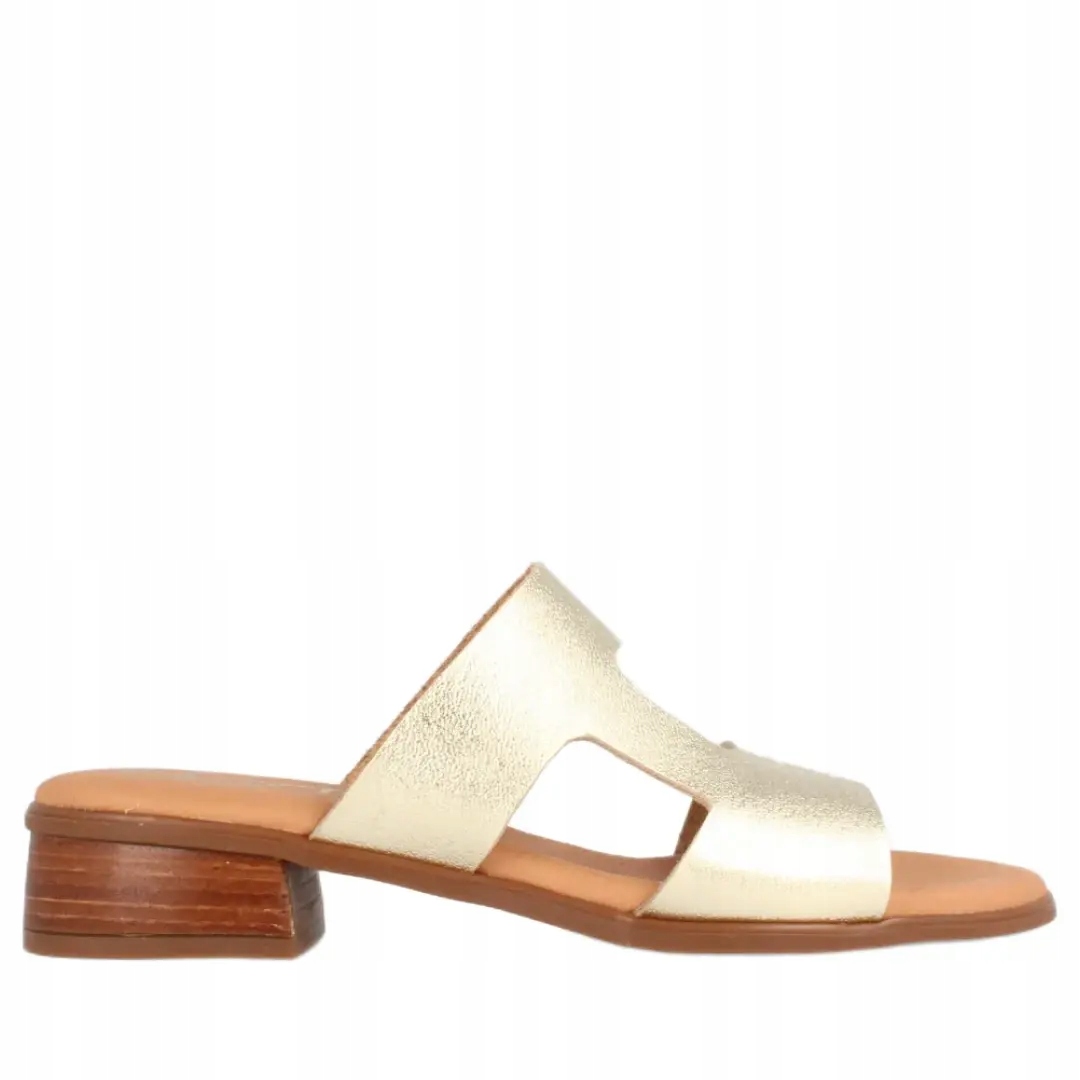 Dámské Nazouváky Marila Fargo s příchutí šampaňského 39, zlaté