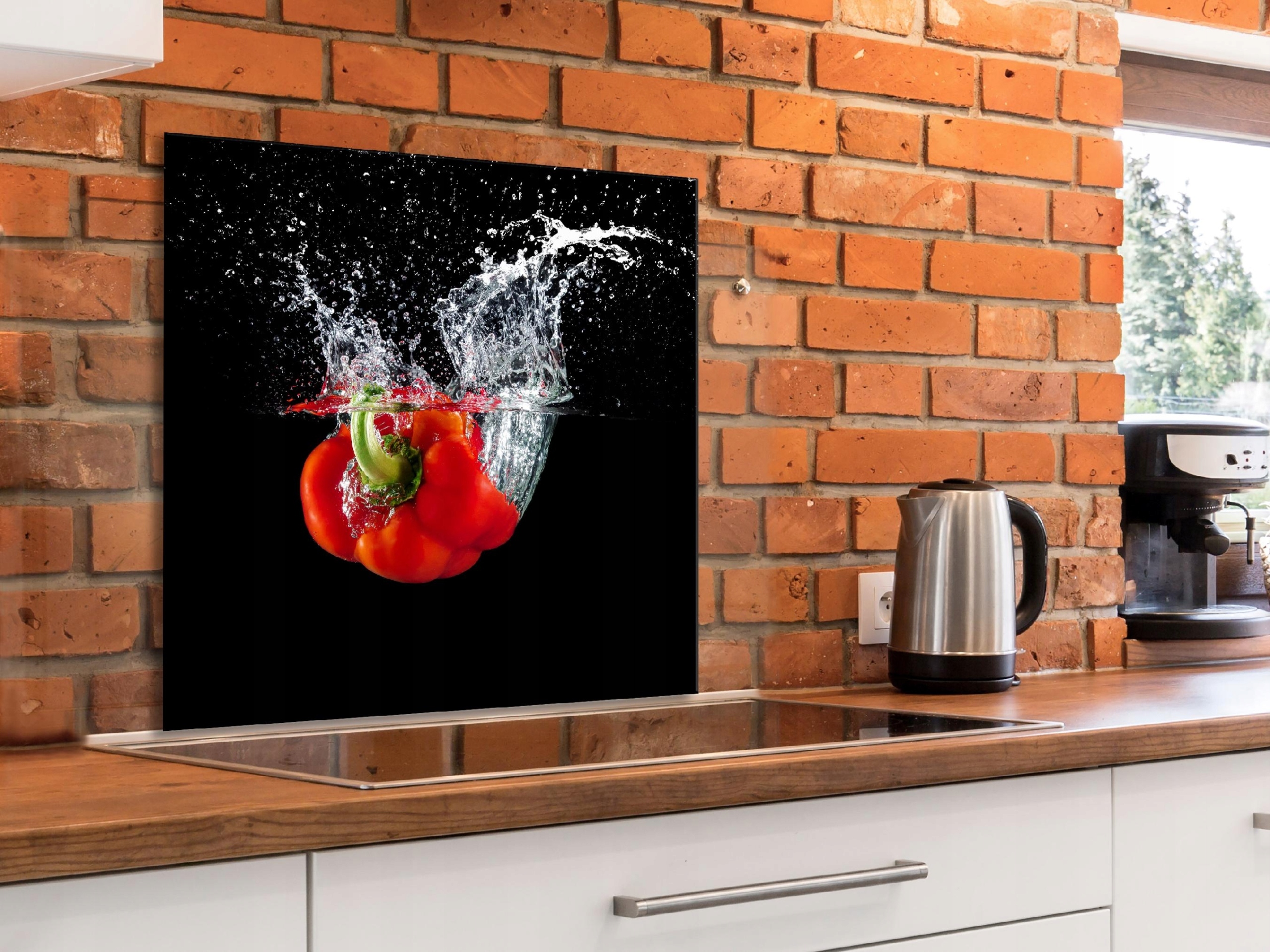 Skleněný Kuchyňský Panel 80x80 j-B-0087-aq-a