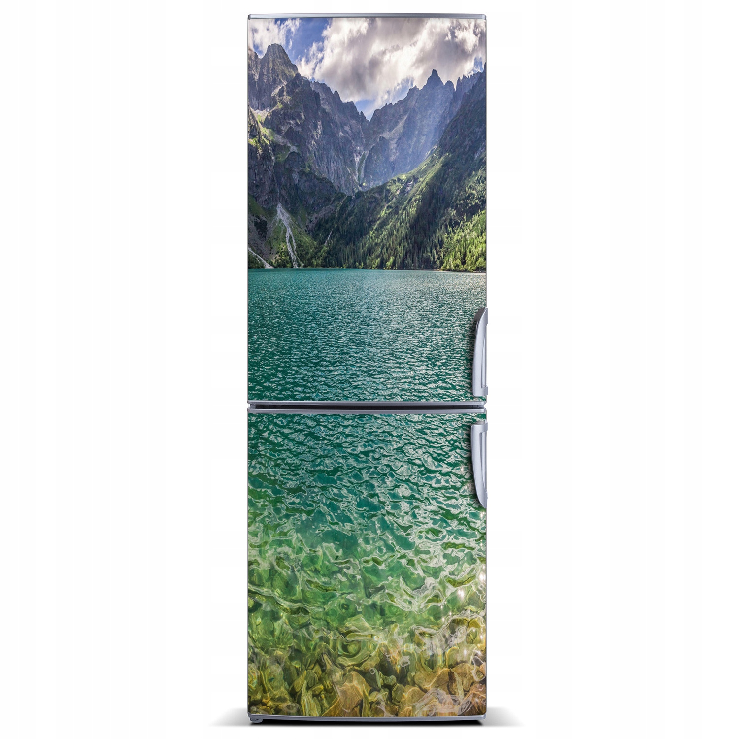 

Magnes Tapeta na lodówkę Jezioro w górach 60x180