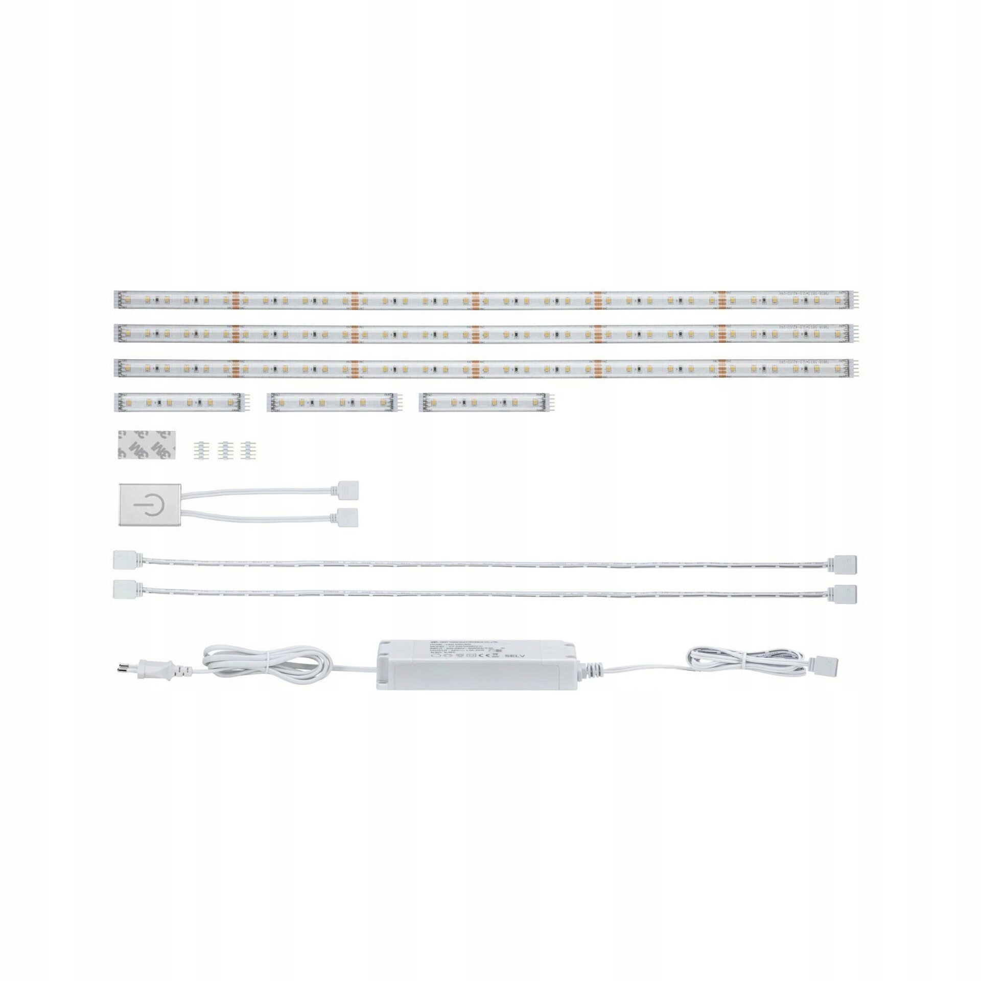 Paulmann MaxLED 500 Comfort sada 3x60 cm, teplá biela, dotykový senzor