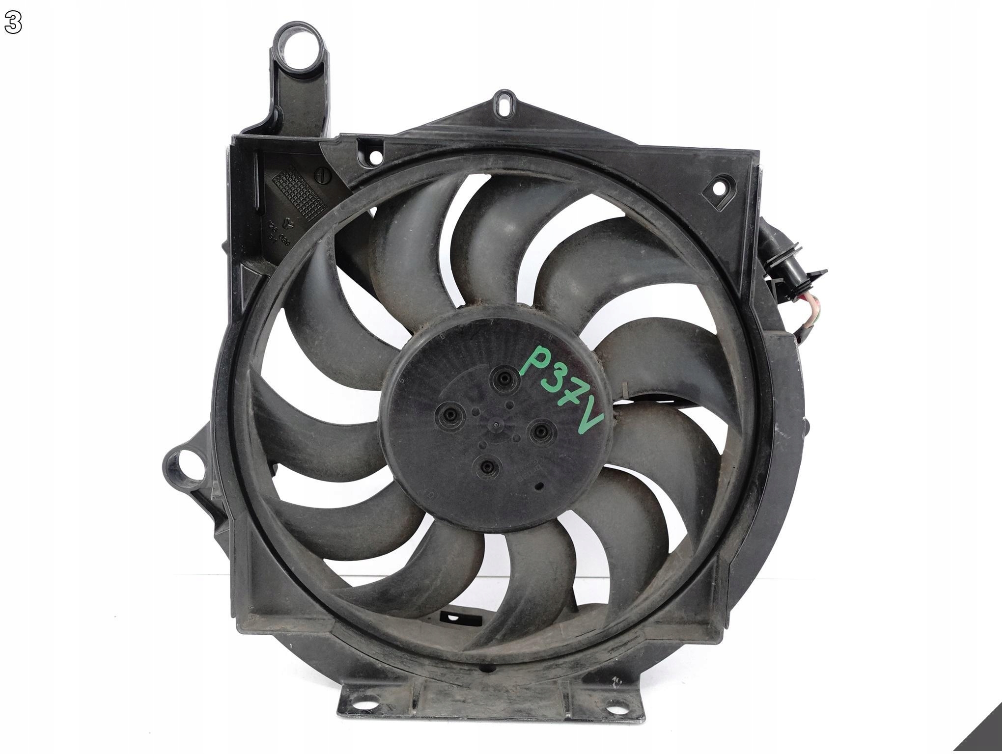 PORSCHE TAYCAN 9J1 AUDI E-TRON GT RS 4J3 vrtule ventilátor obal levý