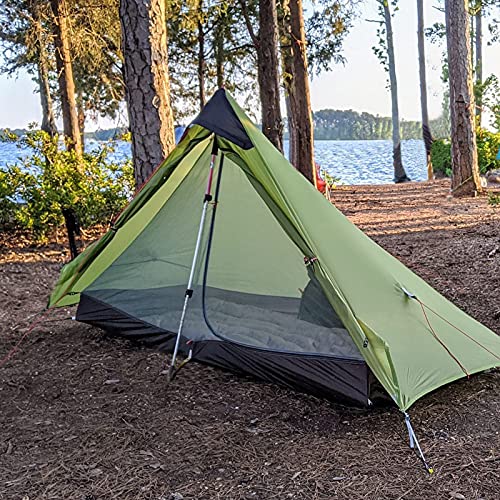 NIGHT CAT Plecakowy Namiot Ultralekki Wodoodporny Dla 1-2 Osób Camping — miniatura 7