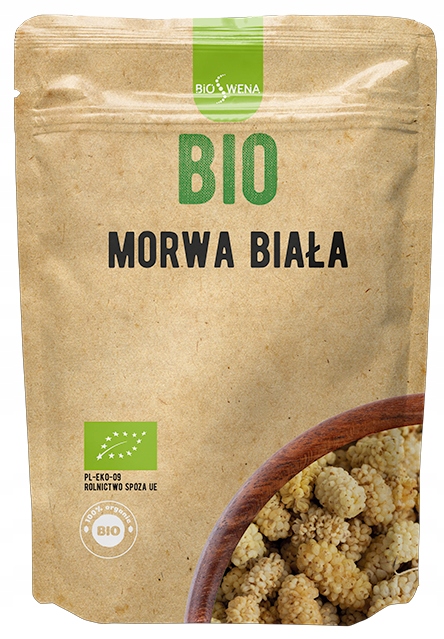 Morwa biała suszona Bio 1kg Ekologiczna bez Gmo jakość Premium Bioswena
