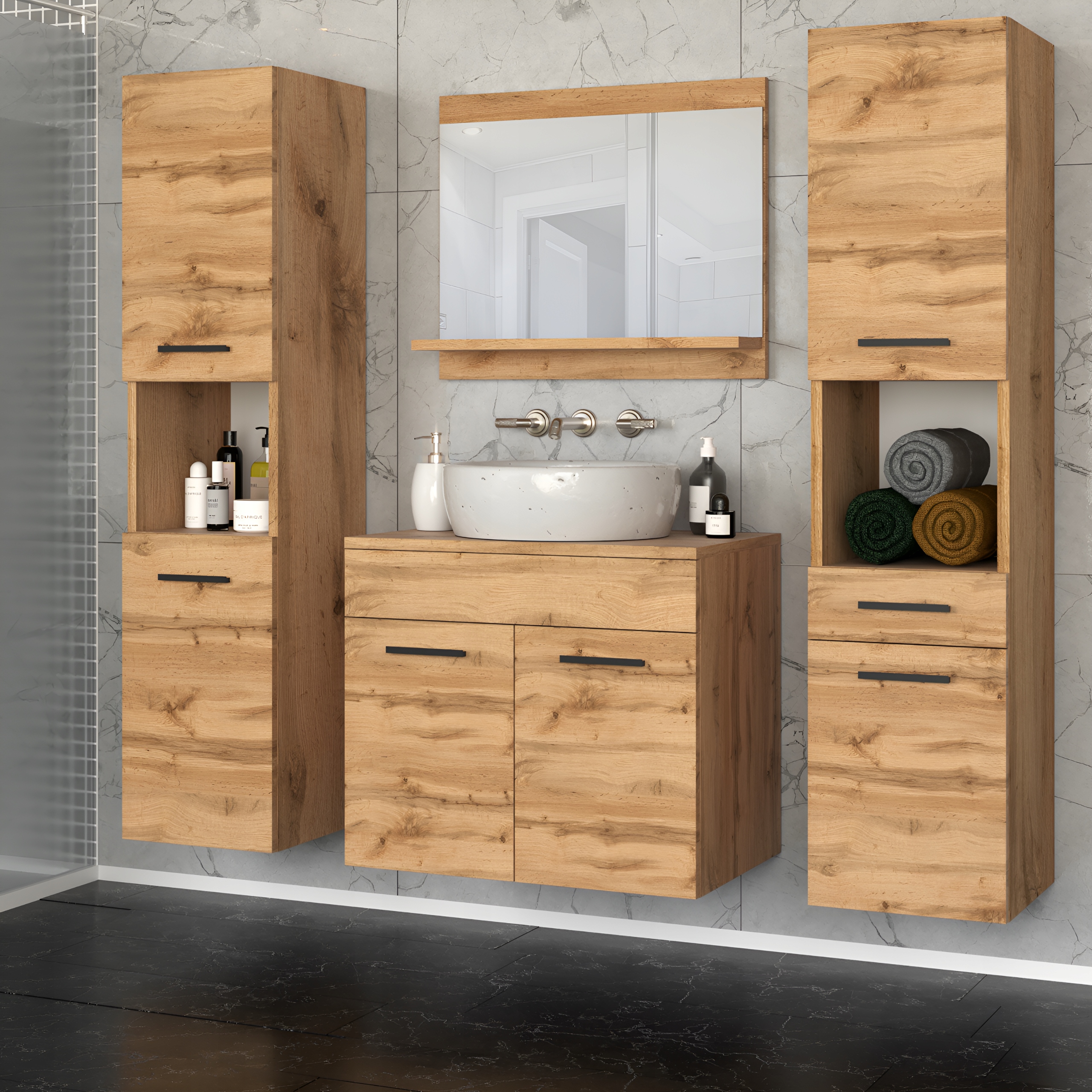 Meble łazienkowe Zestaw mebli łazienkowych PARIS 1 Meble do łazienki KOLORY