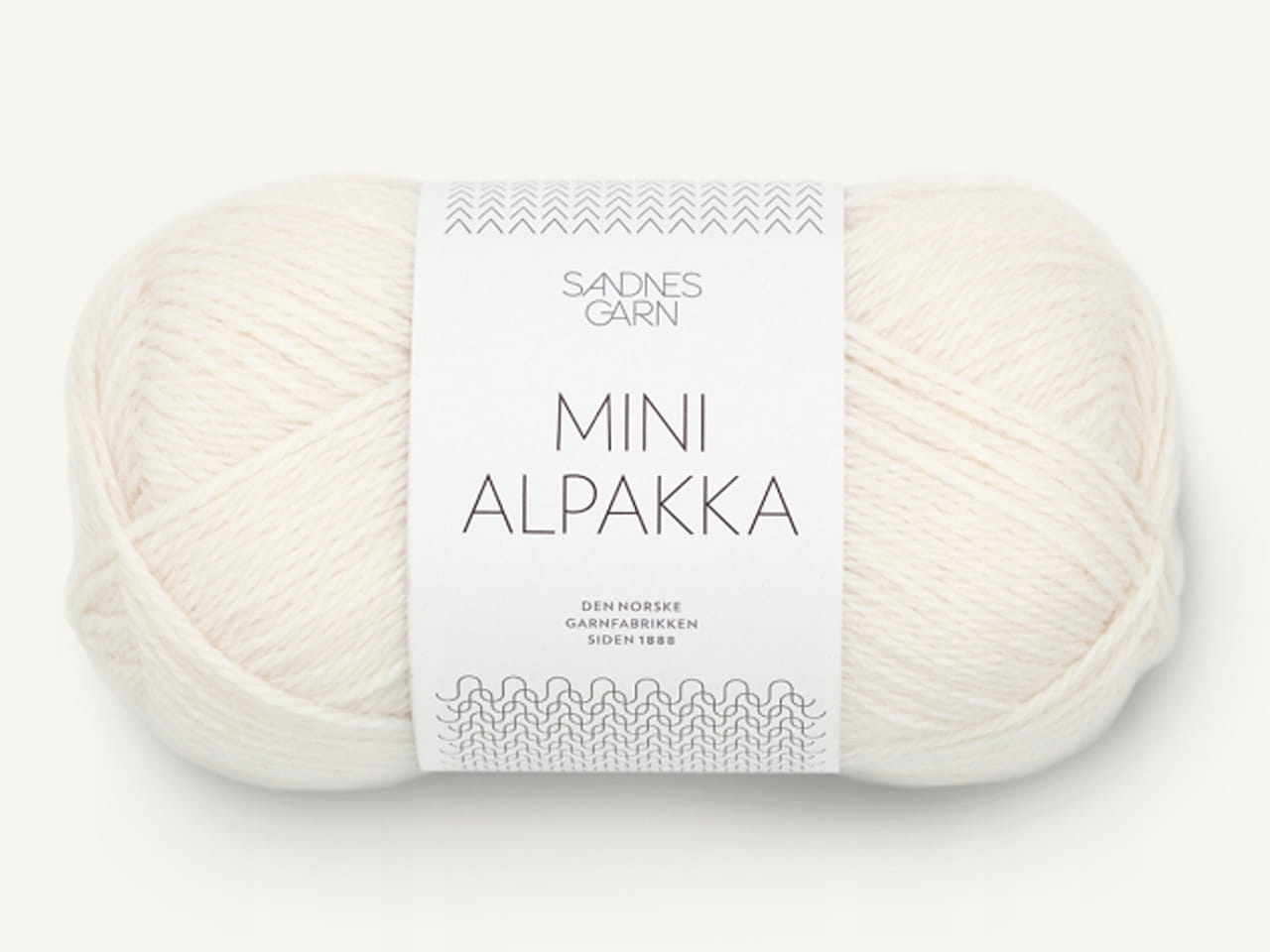 Włóczka Sandnes Garn Mini Alpakka biały 1001
