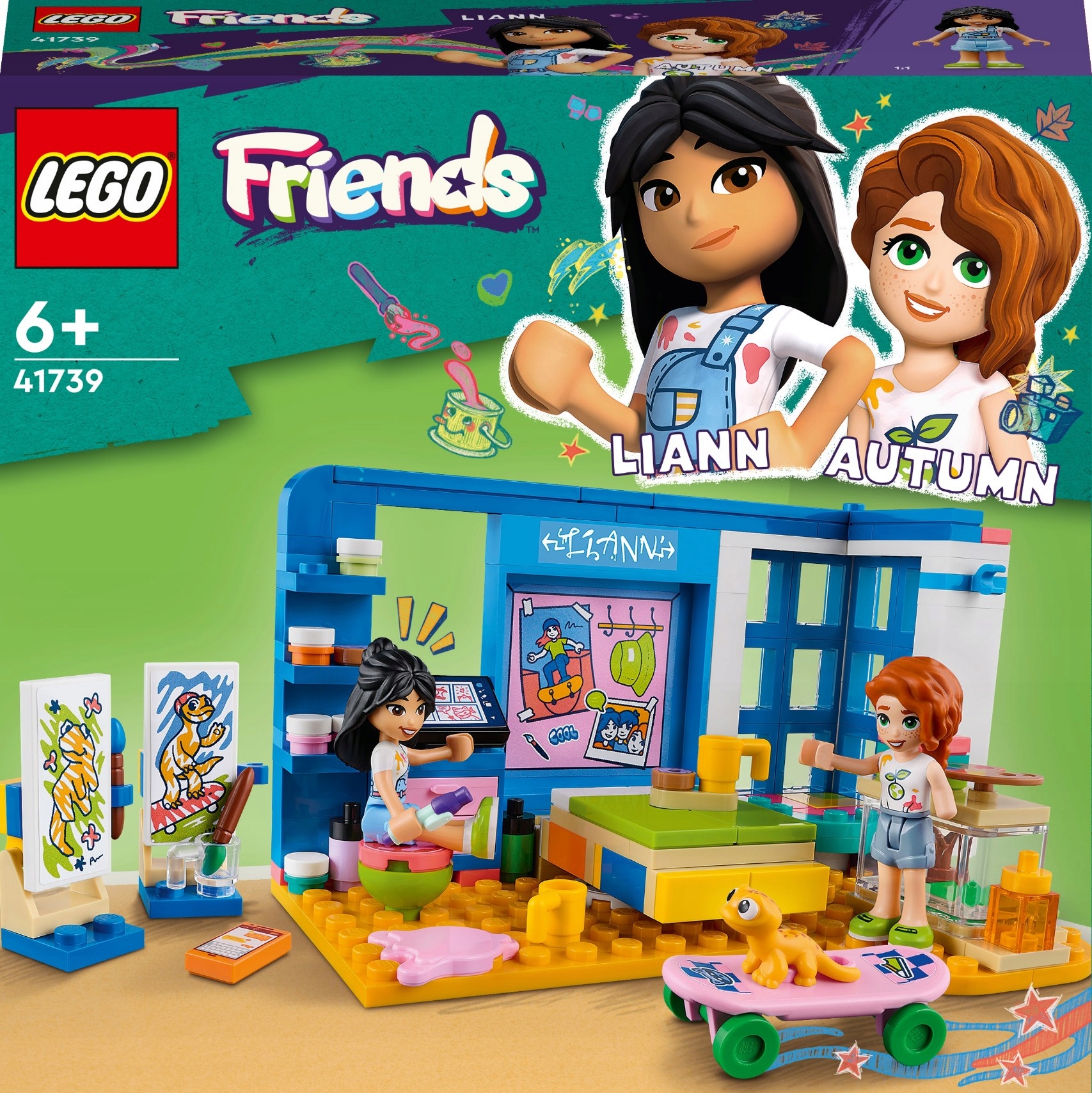 Lego Friends Pokój Liann 41739