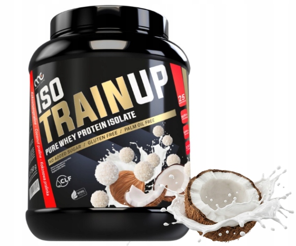 Muscle Clinic Iso Train Up 750 g proteinový izolát proteinový izolát Kokos