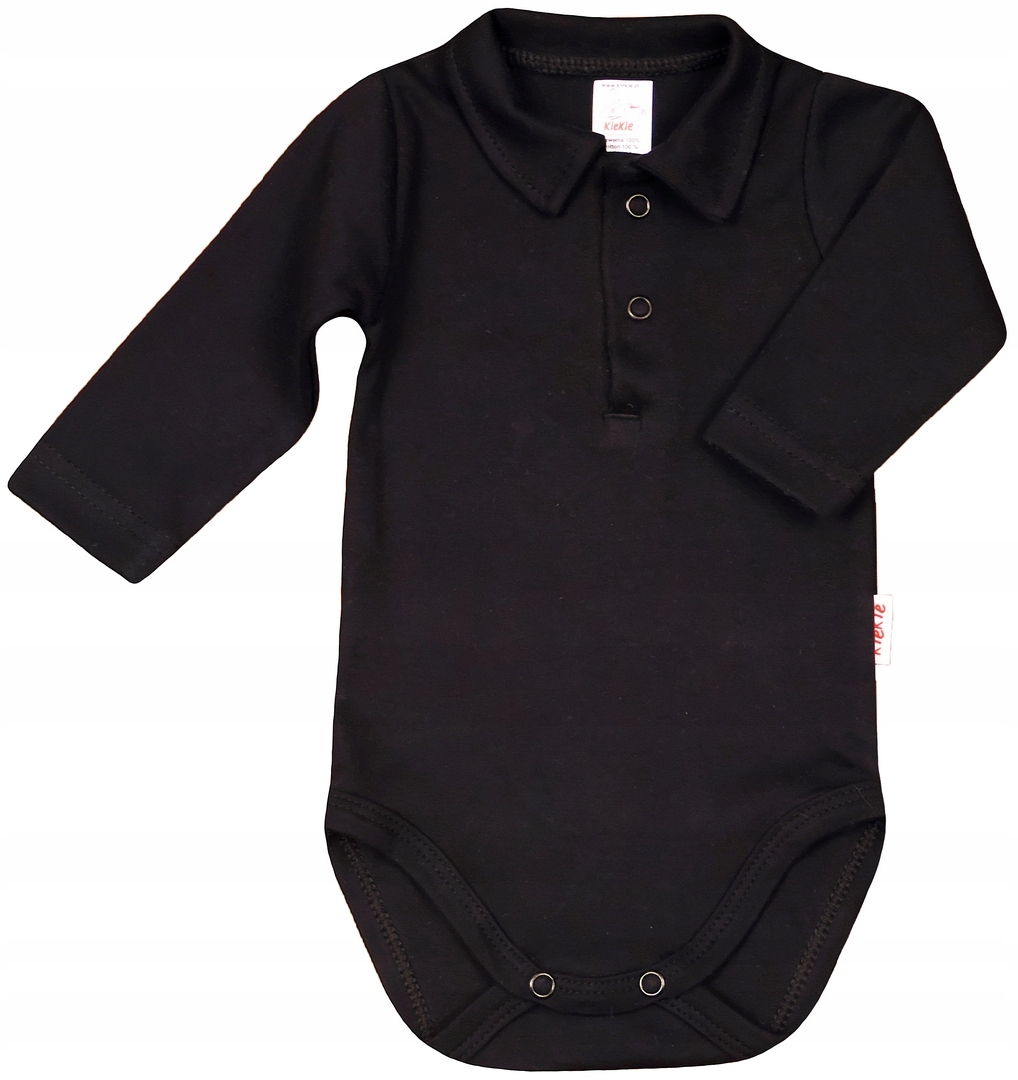 

Body Kołnierzyk Polo Czarne r 80 Klekle