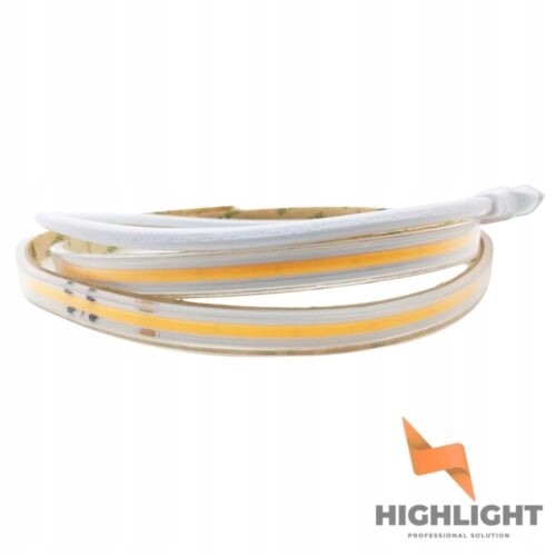 20 m Led pásik 230V Cob 13W teplý 3000K Neon pásik IP67 CRI>90Ra 432 LED/m