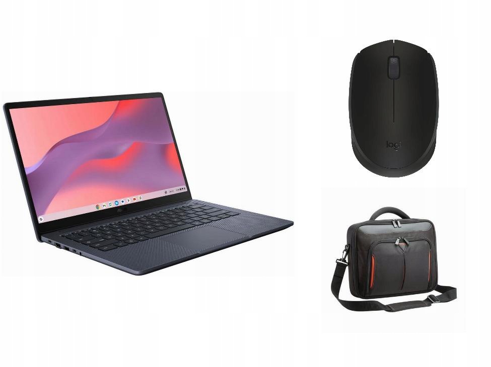 Laptop Asus Chrome Os Intel N Stylowa Torba Myszka!