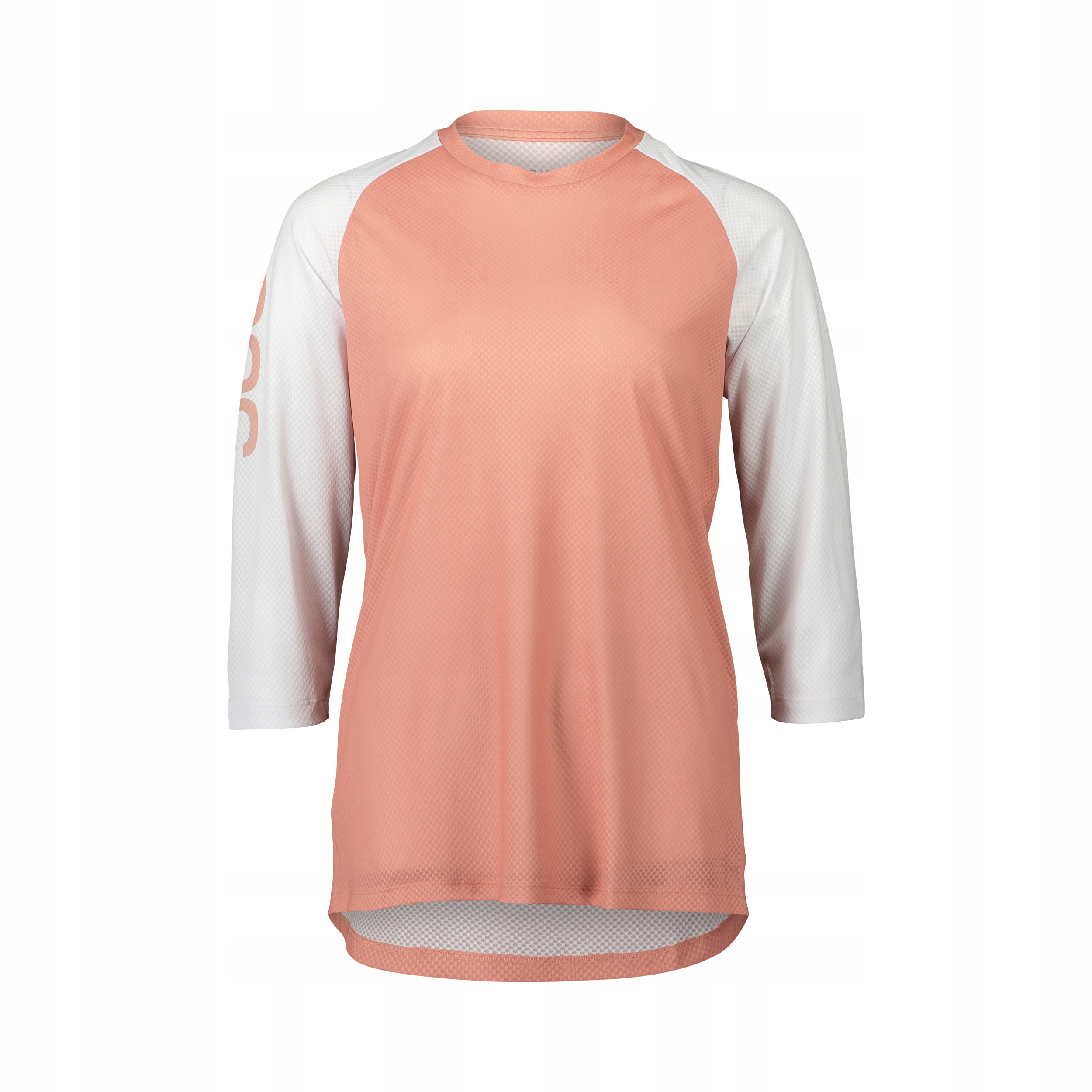 Dámské Cyklistické Tričko Pocmtb Pure 3/4 Jersey Rock Salt/Hydrogen White L