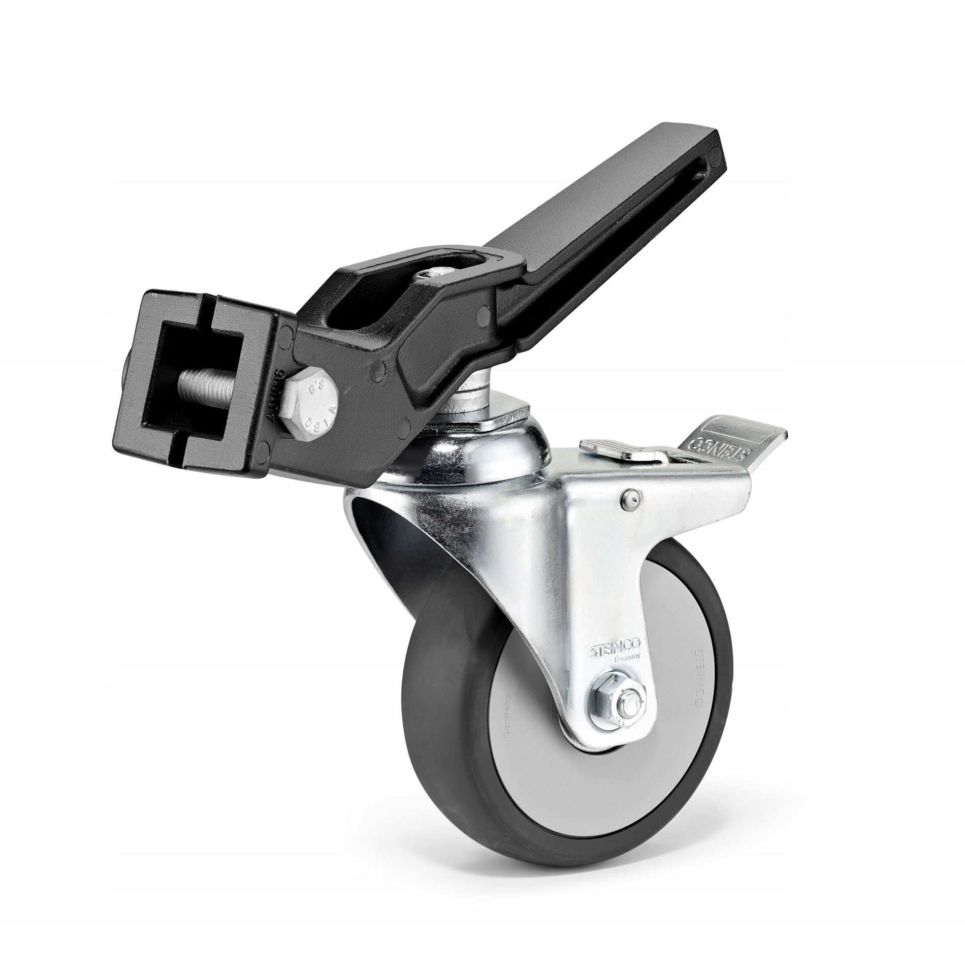 Avenger Kolieska na 25x25 mm, priemer 100 mm, čierne