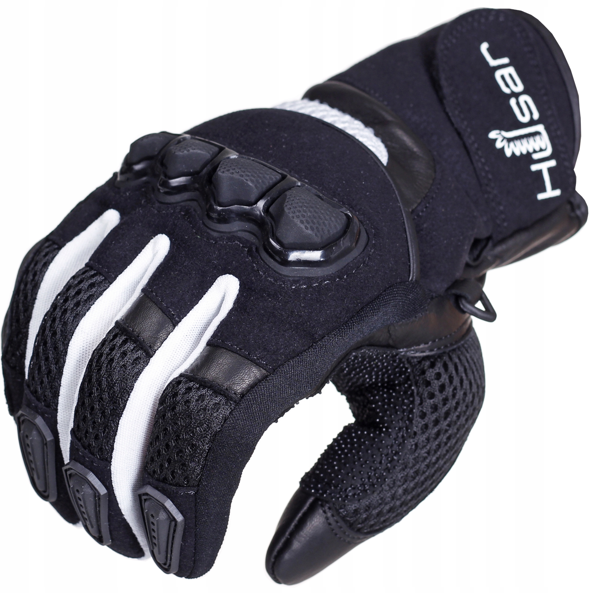 

Rękawiczki Motocyklowe Letnie Husar Grizzly white