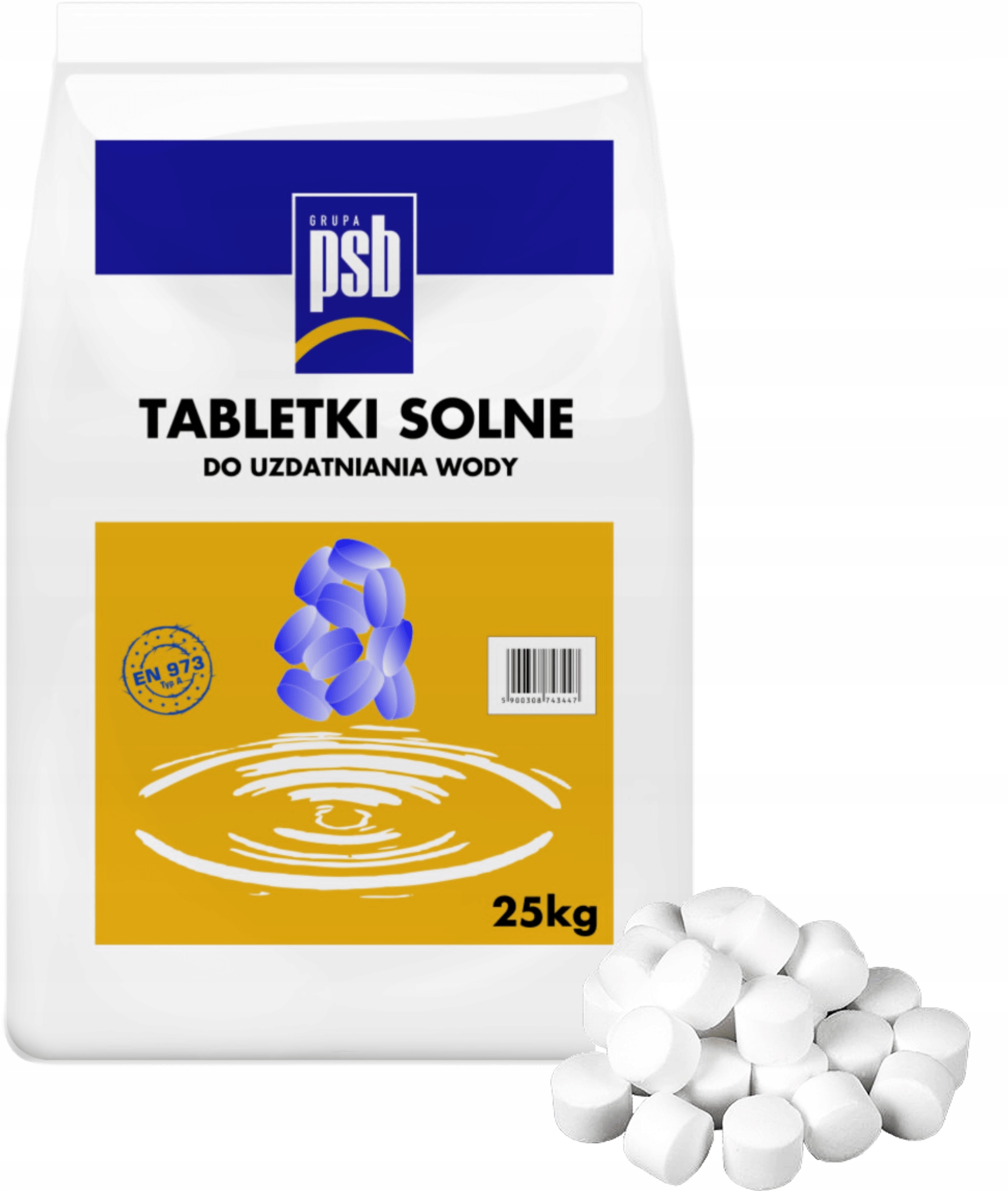 Sól 25 kg Tabletki Solne Zmiękczacz Wody Pl