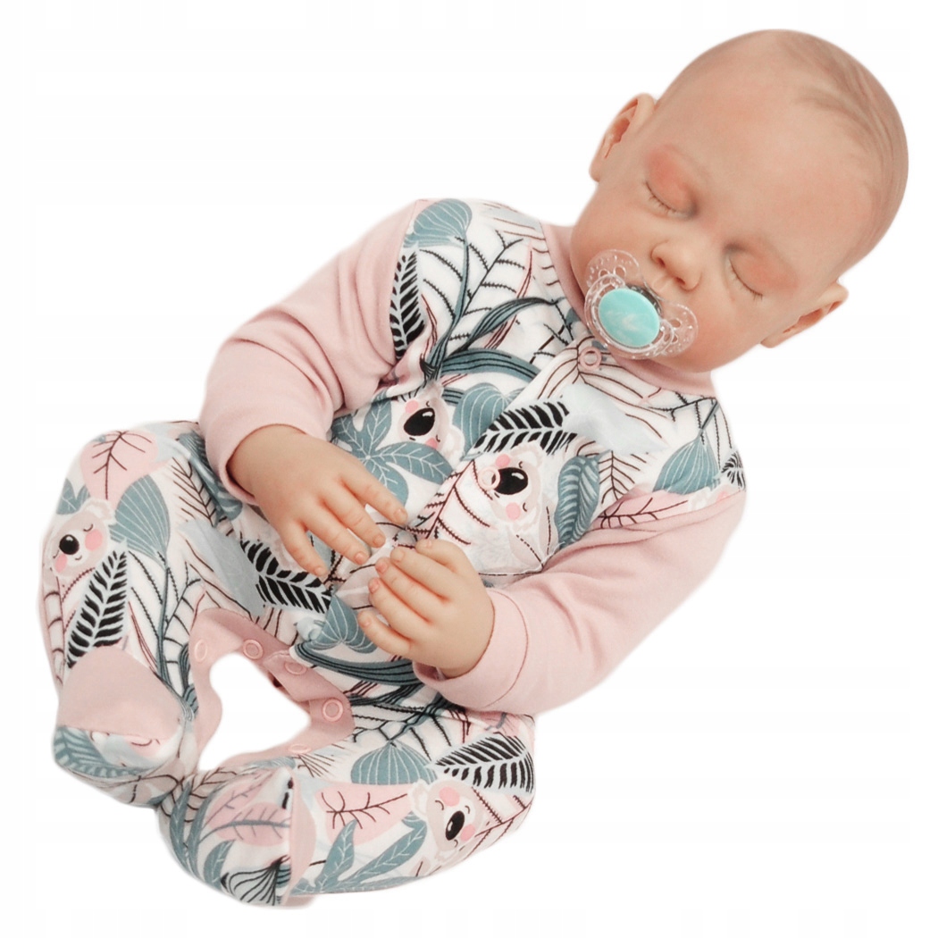 

Pajacyk pudrowy róż w.377r misie koala liście r.56