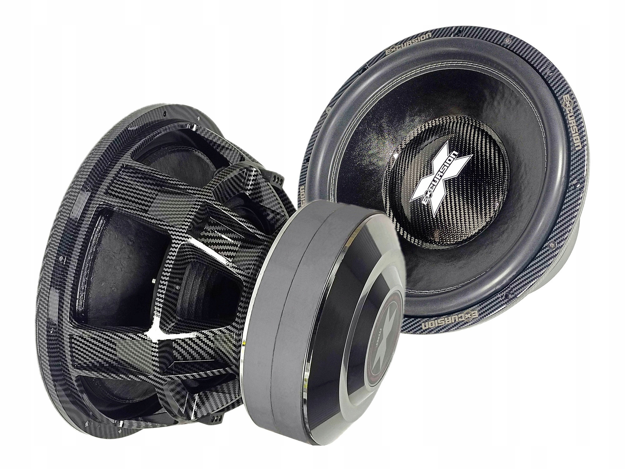 Subwoofer samochodowy Excursion MXT.v3-15D2 Comp Spl 38 cm 15 cali 2x2 Ohm