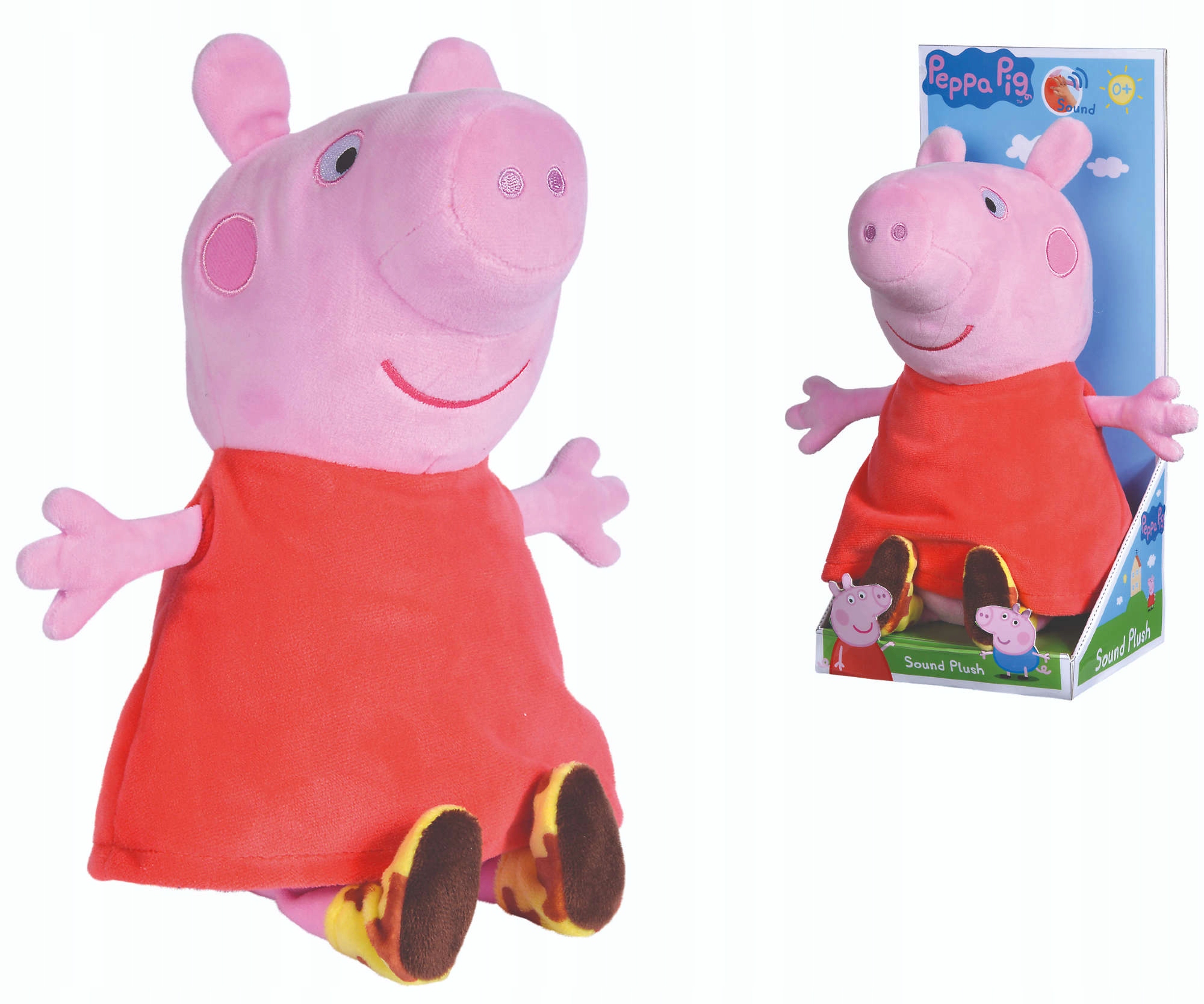 

Świnka Peppa Pluszak Maskotka Z Dźwiękiem 24 CM 0+