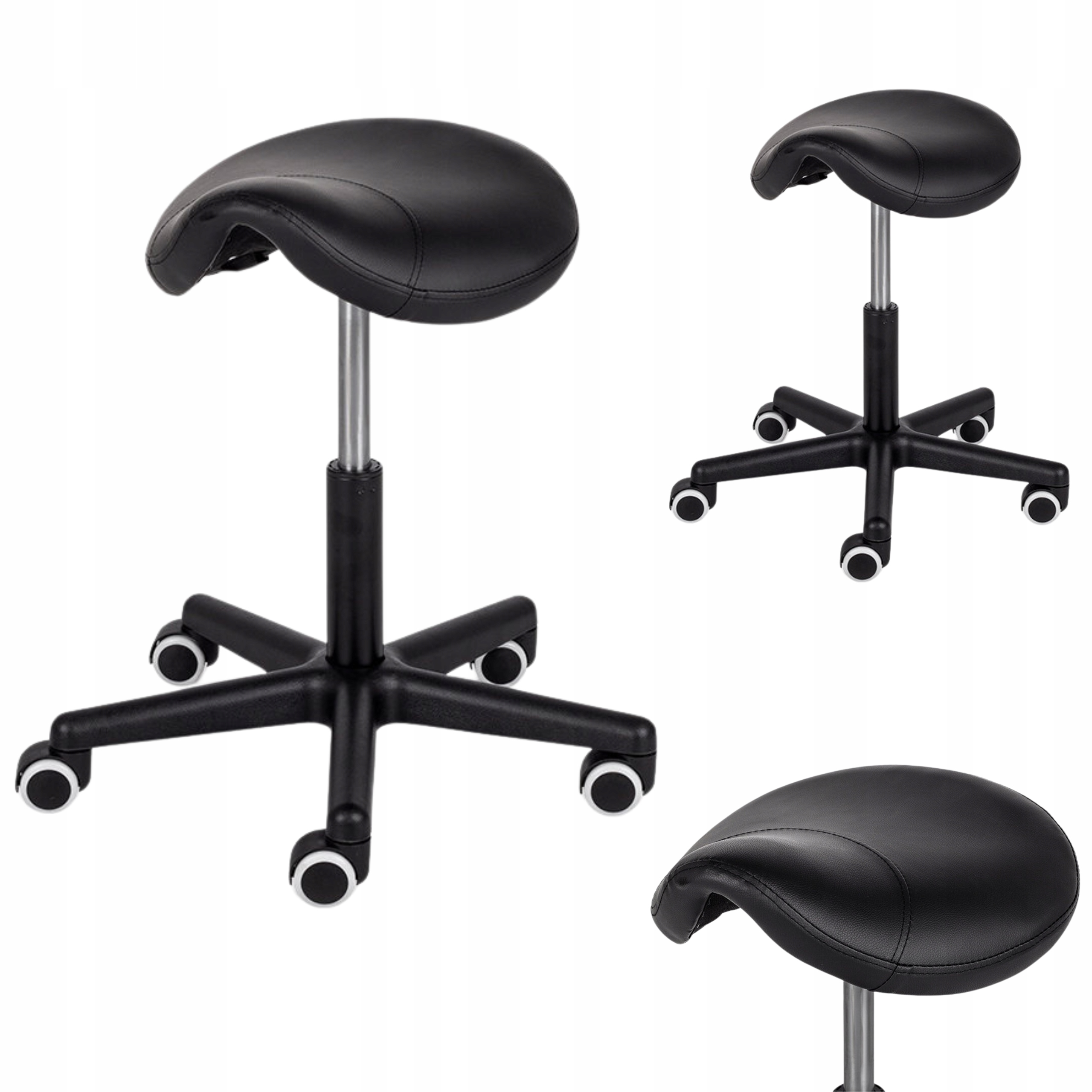 Kosmetická Stolička Lékařské Kadeřnice Na Kolečkách Sedlo Otočná Stolička