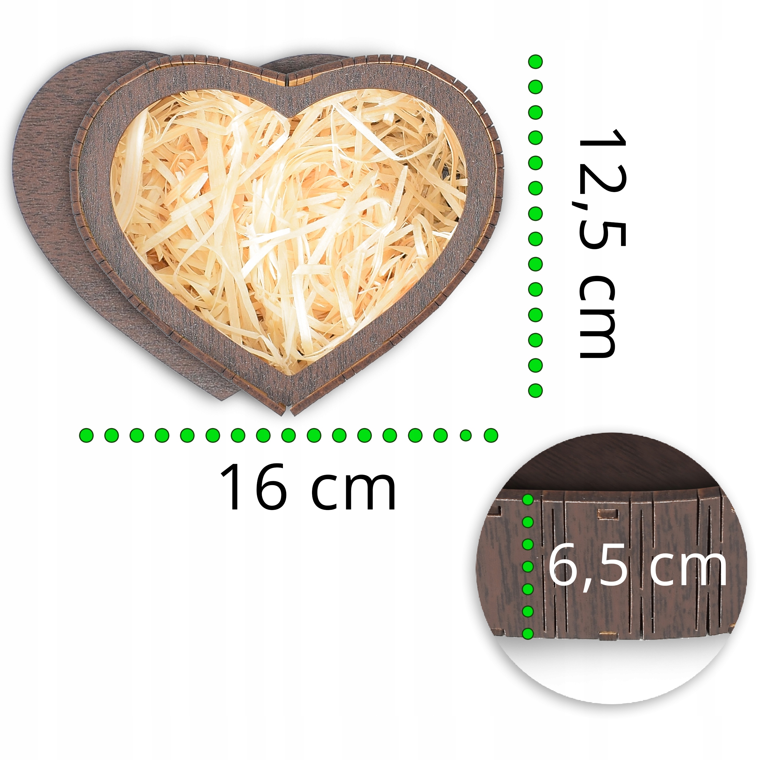 ZAPROSZENIE NA ŚLUB DLA ŚWIADKOWEJ PROŚBA O ŚWIADKOWANIE PUDEŁKO SERCE Kolor dominujący wielokolorowy